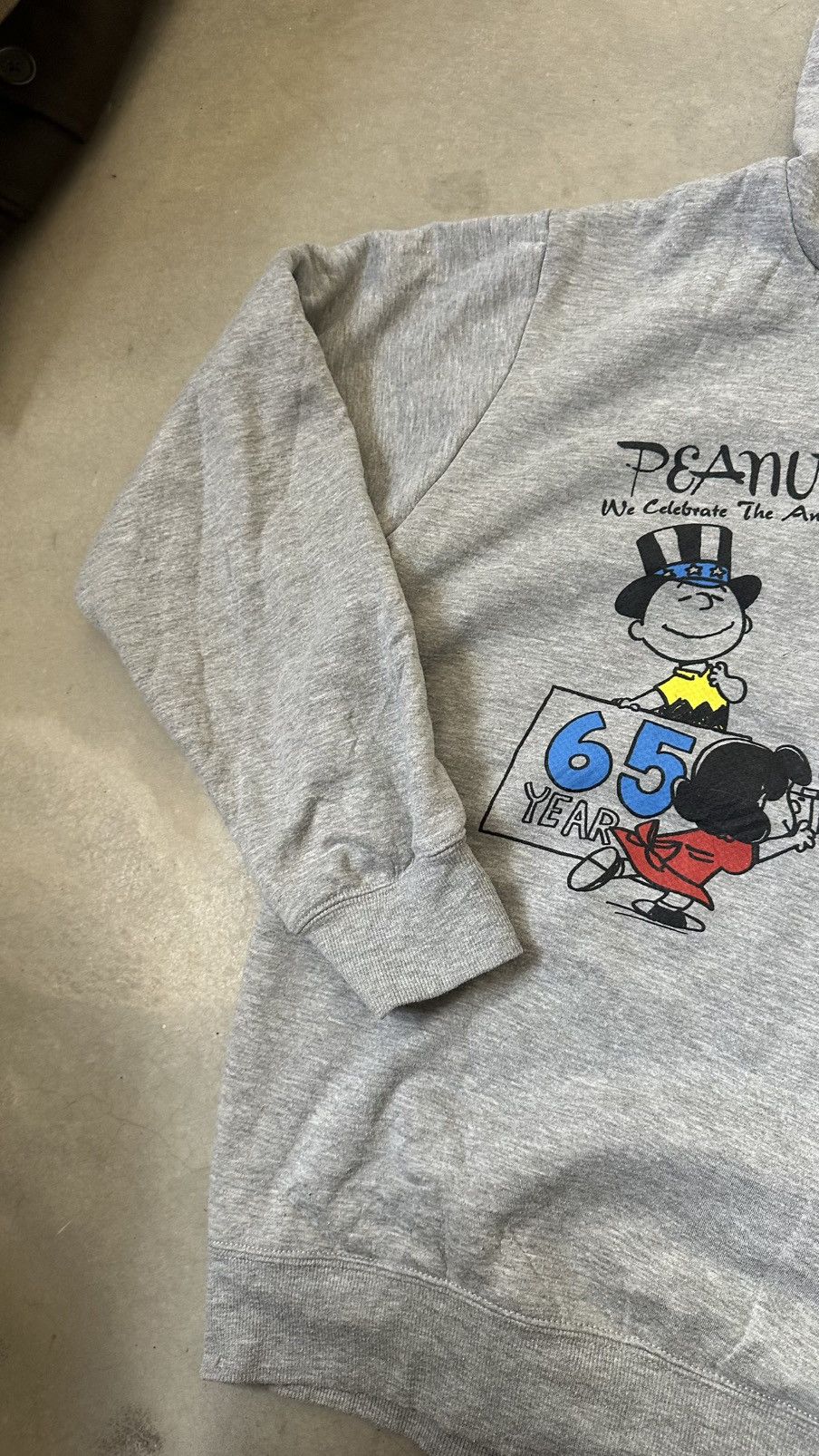 Peanuts VINTAGE SHERPA PEANUTS HOODIE Size US M / EU 48-50 / 2 - 4 Thumbnail