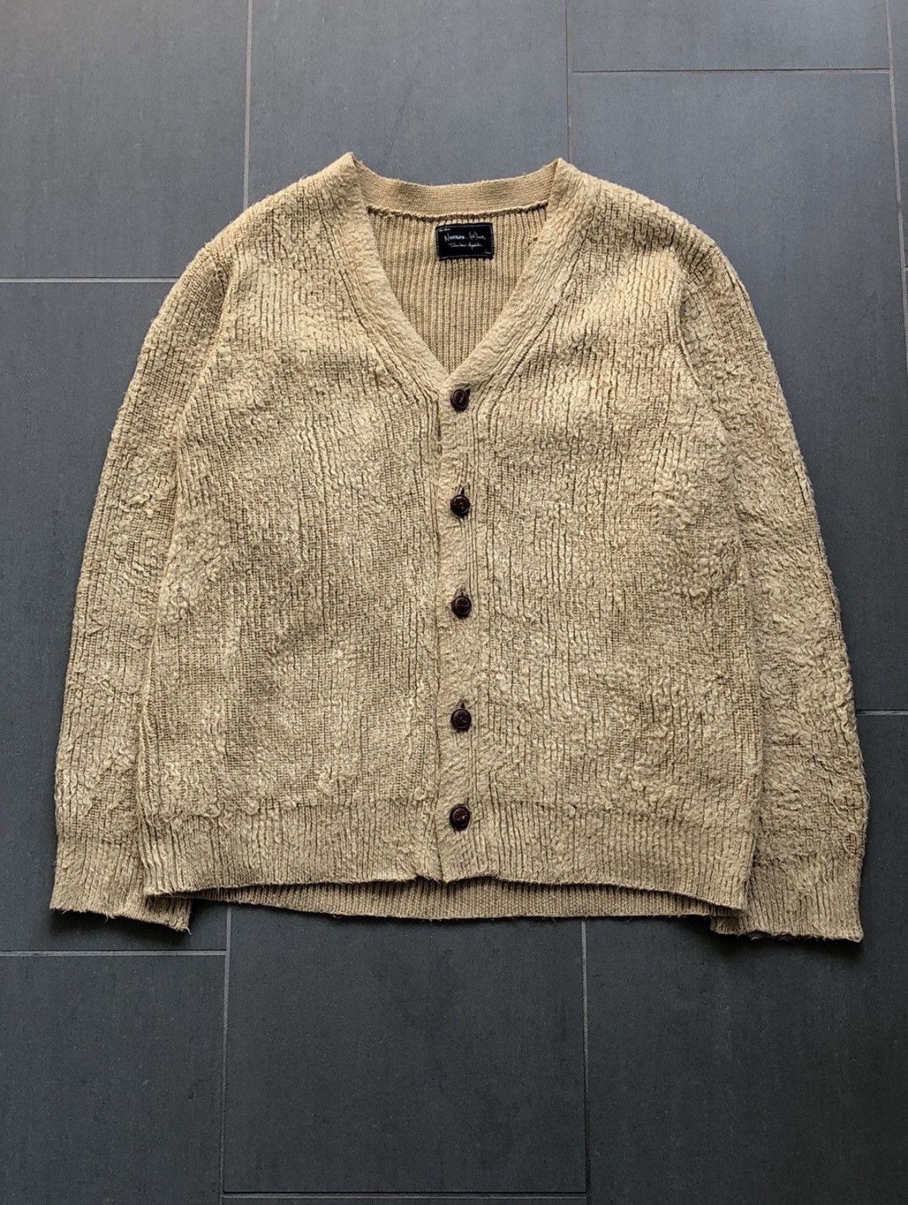 Number (N)ine Number Nine Mohair Cardigan (2003) "Touch Me I'm Sick" Size US L / EU 52-54 / 3 - 1 Thumbnail
