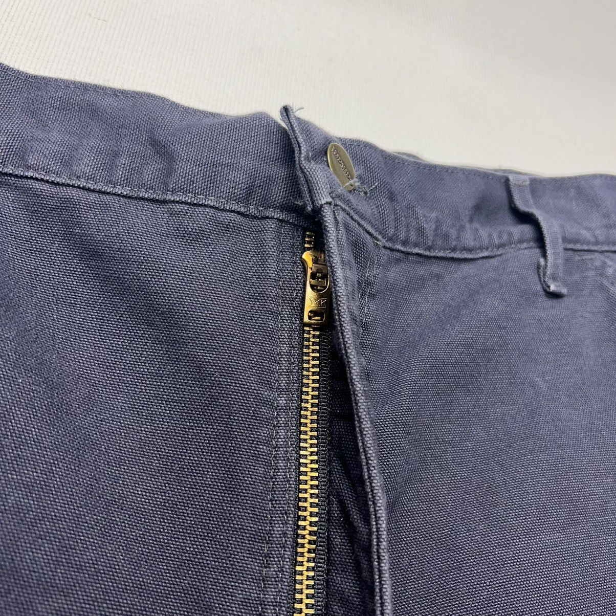 Carhartt × Vintage VTG Carhartt Pants Blue Flannel Lined Loose Fit Baggy Y2K Size US 38 / EU 54 - 6 Thumbnail