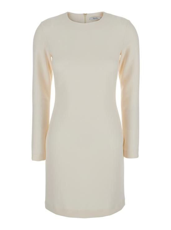 Max Mara MAX MARA Women Dresses 2511621038600001 White Size M / US 6-8 / IT 42-44 - 1 Thumbnail