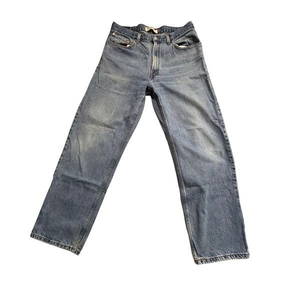 Levi's Levi Strauss 550 Relaxed Fit Jeans Mens W38 L32 Blue Denim S Size US 38 / EU 54 - 1 Thumbnail