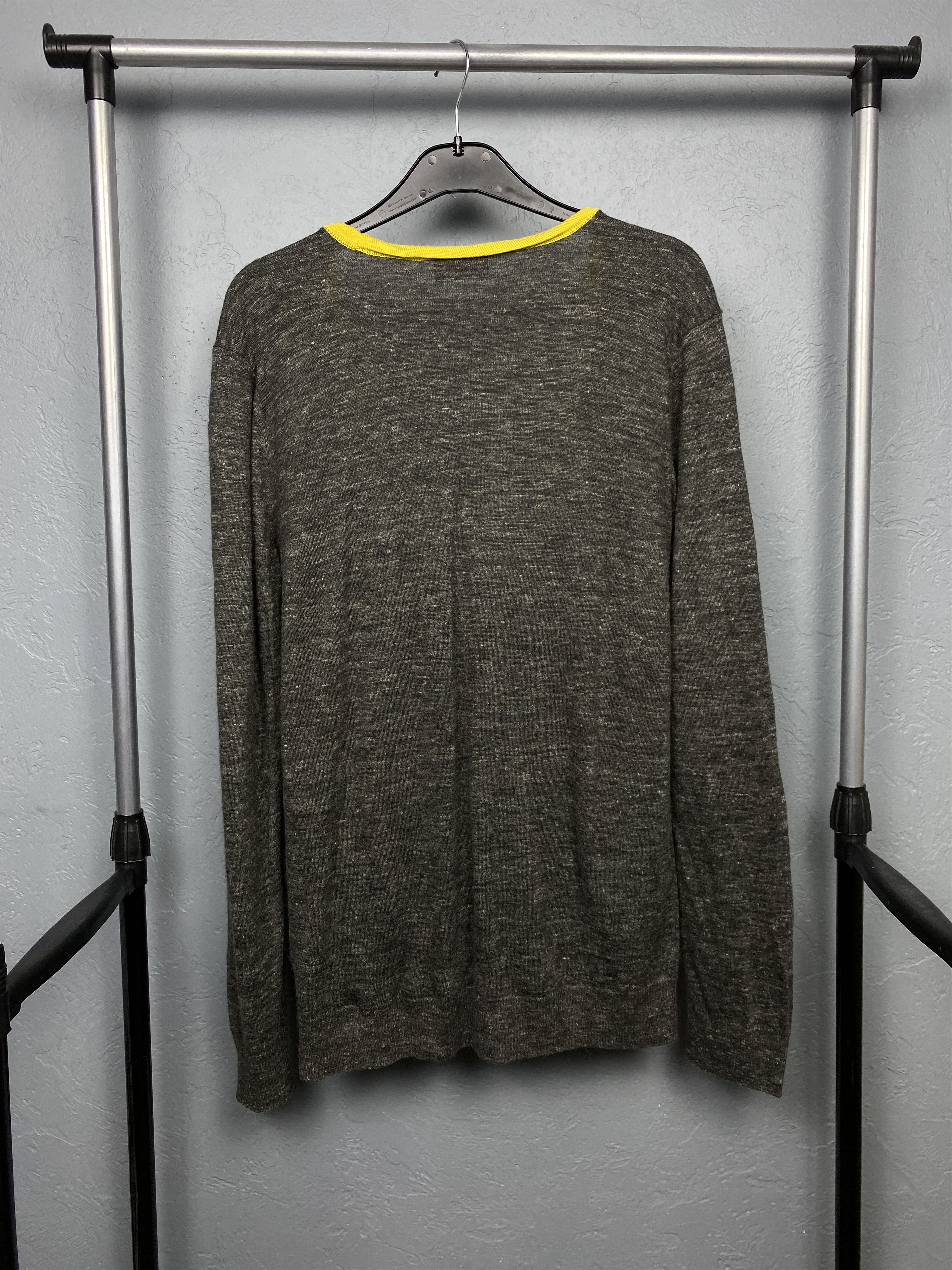 Hugo Boss Hugo Boss Vintage Mens Wool+Linen Cardigan Sweater Size US L / EU 52-54 / 3 - 6 Thumbnail