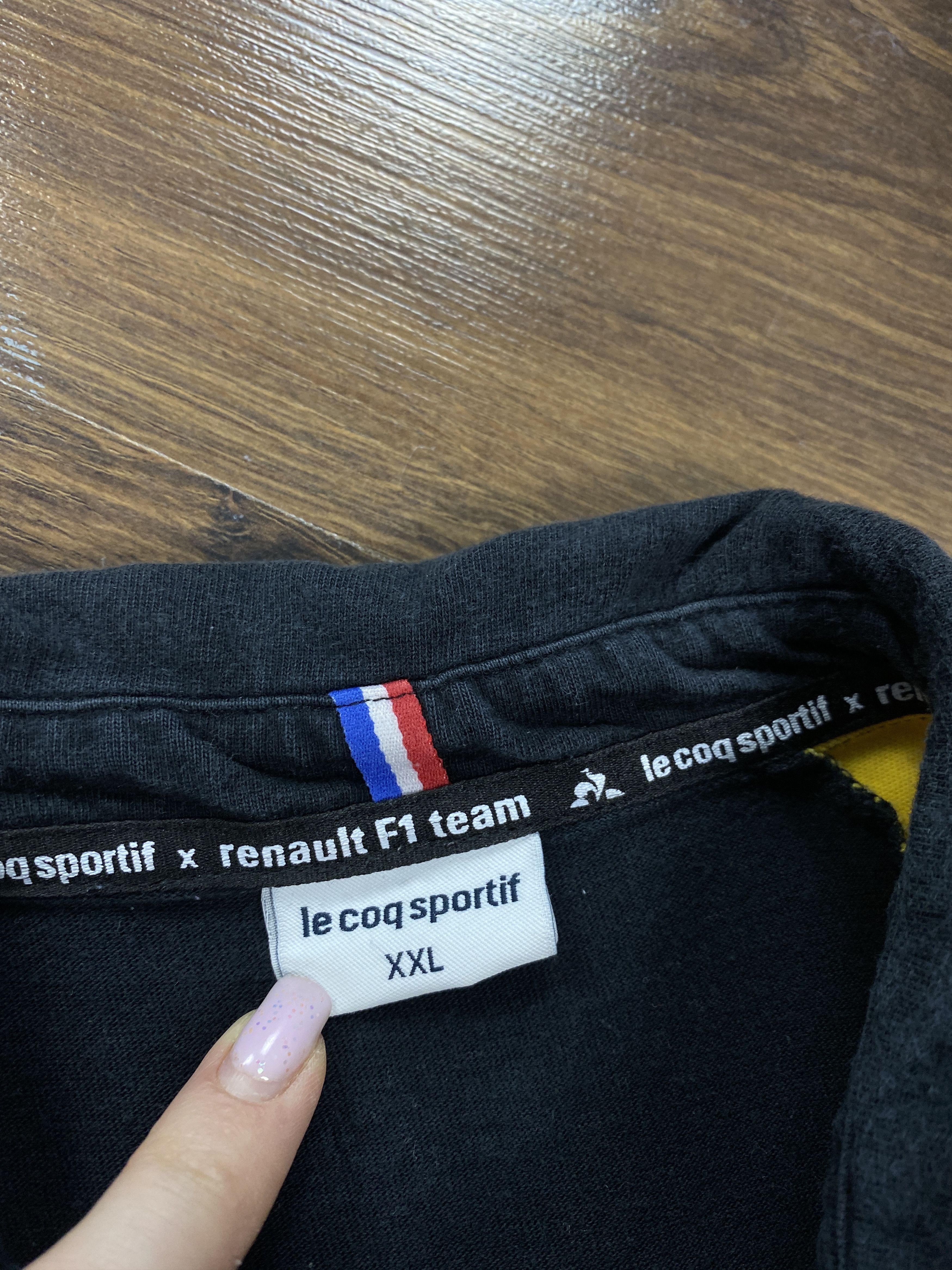 Le Coq Sportif × Vintage Le Coq Sportif Infinity Renault F1 Team vintage polo shirt Size US XXL / EU 58 / 5 - 5 Thumbnail