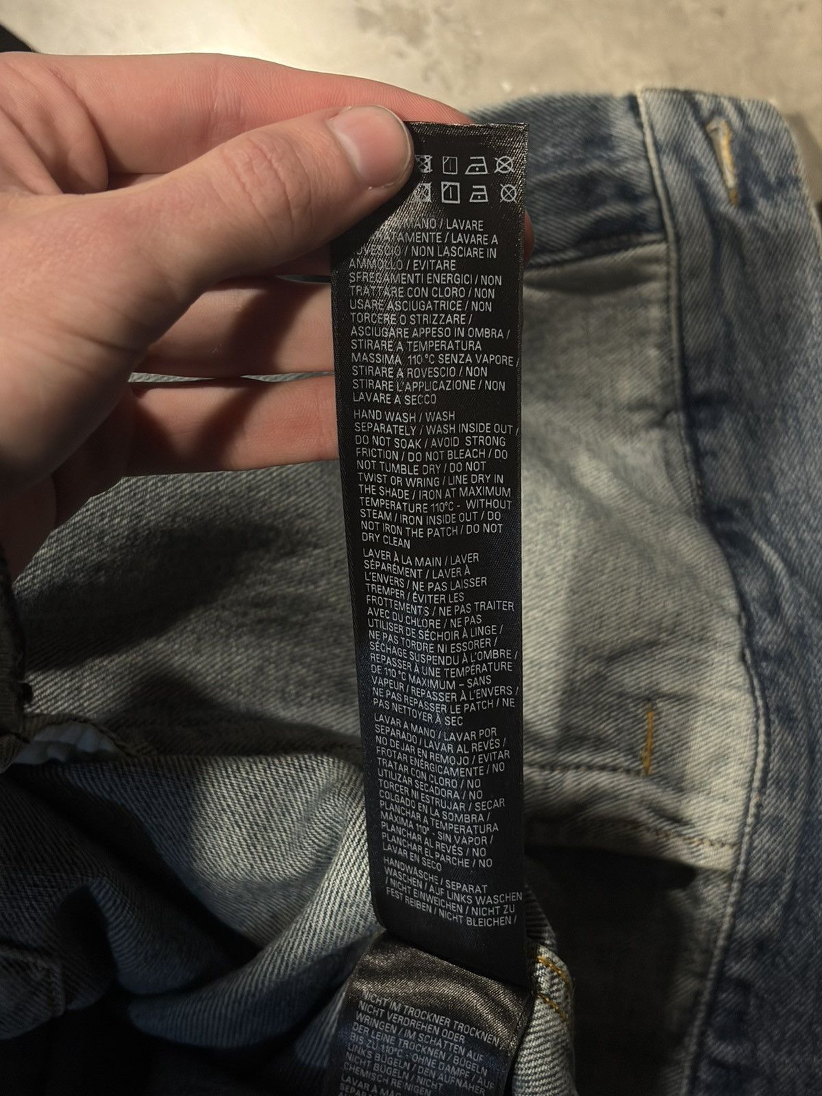 Balenciaga balenciaga campaign gaffer denim jacket Size US L / EU 52-54 / 3 - 8 Thumbnail