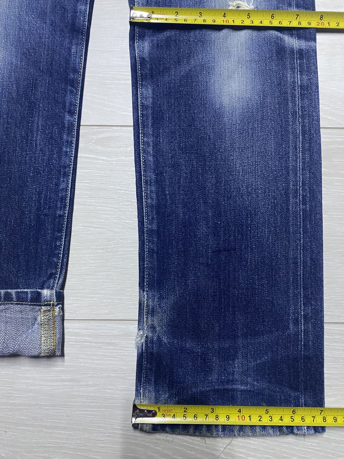 Uniqlo Vintage Japanese Brand Uniqlo Selvedge Slim Skinny Jeans Size US 29 - 16 Thumbnail