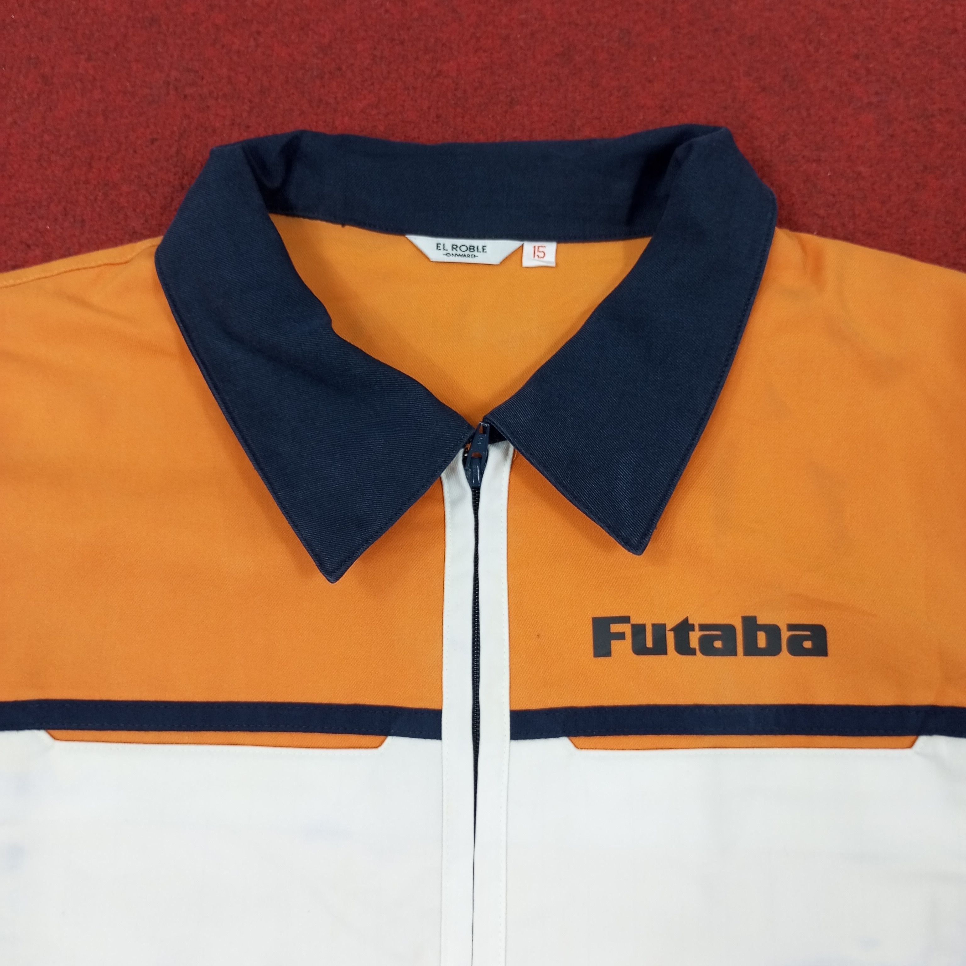 Vintage Futuba Japanese Workwear Jacket Size US M / EU 48-50 / 2 - 2 Thumbnail