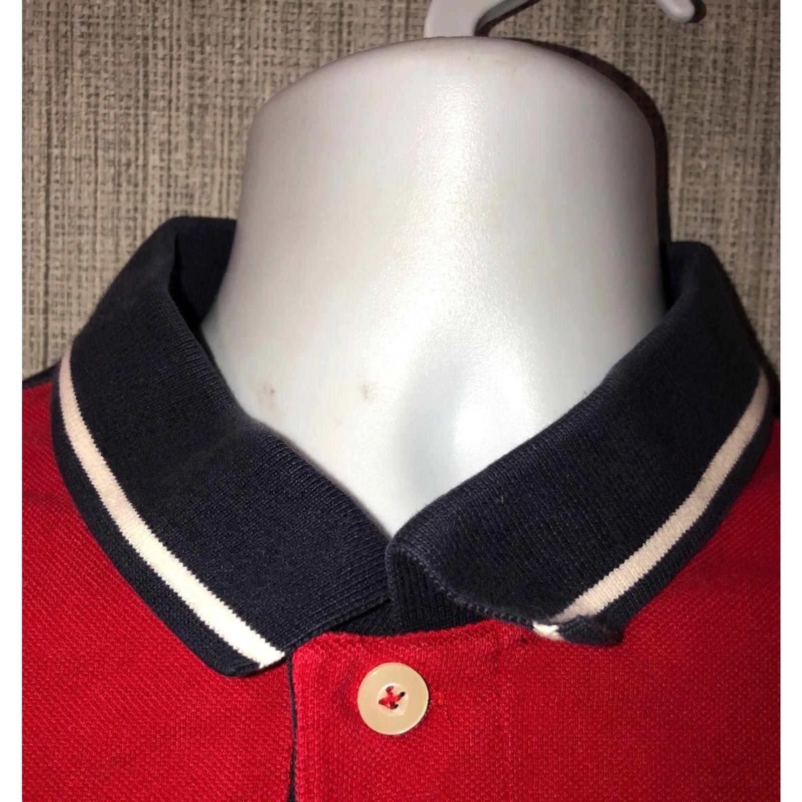 J.Crew J. Crew Red South Wales Golf Polo Shirt XL Mens Size Short Sleeve Polo Golf Shirt Size US XL / EU 56 / 4 - 3 Thumbnail