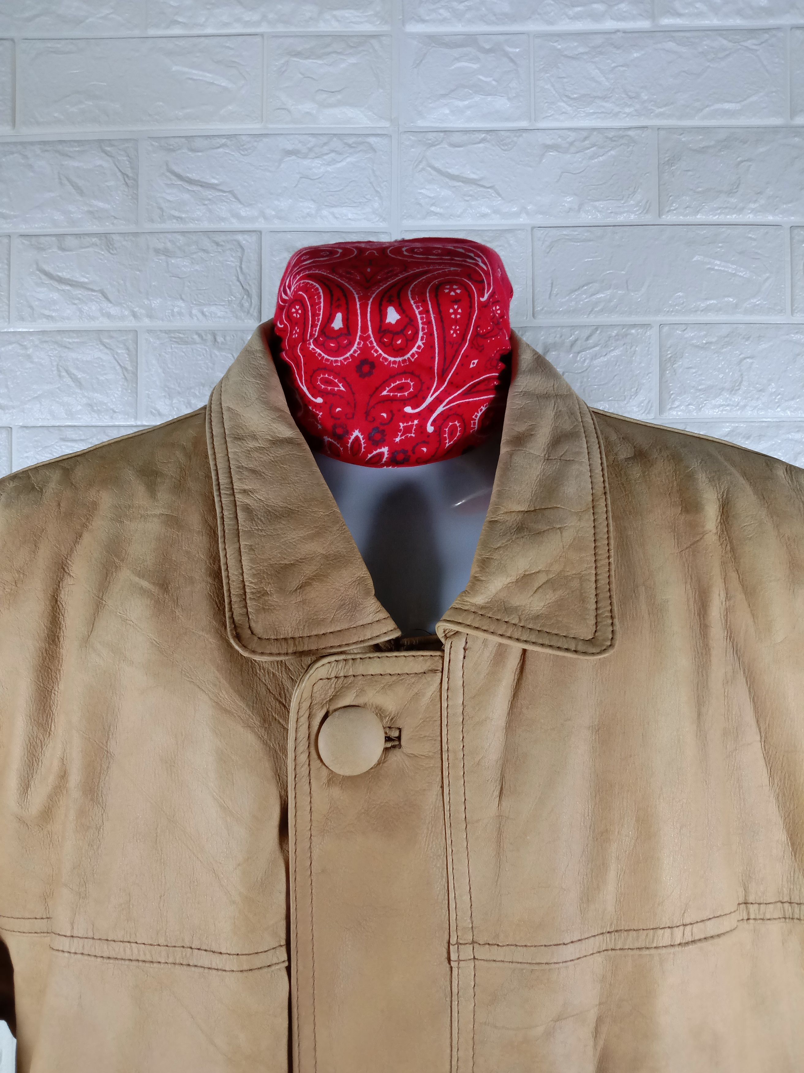 Vintage Vintage VIP Leather Fashion London-Paris Stylish Jacket Size US L / EU 52-54 / 3 - 5 Thumbnail