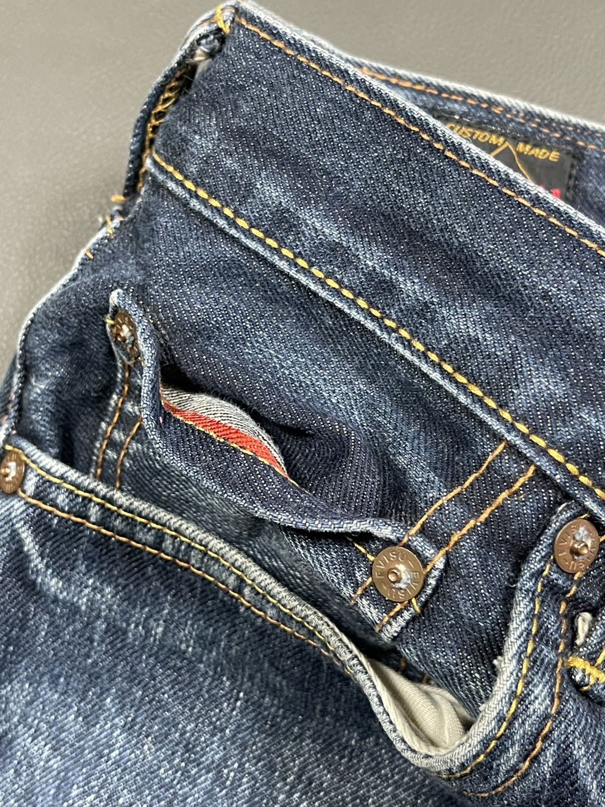 Evisu Evisu Multi Pocket Jeans Lot. 0001 Size US 33 - 11 Thumbnail