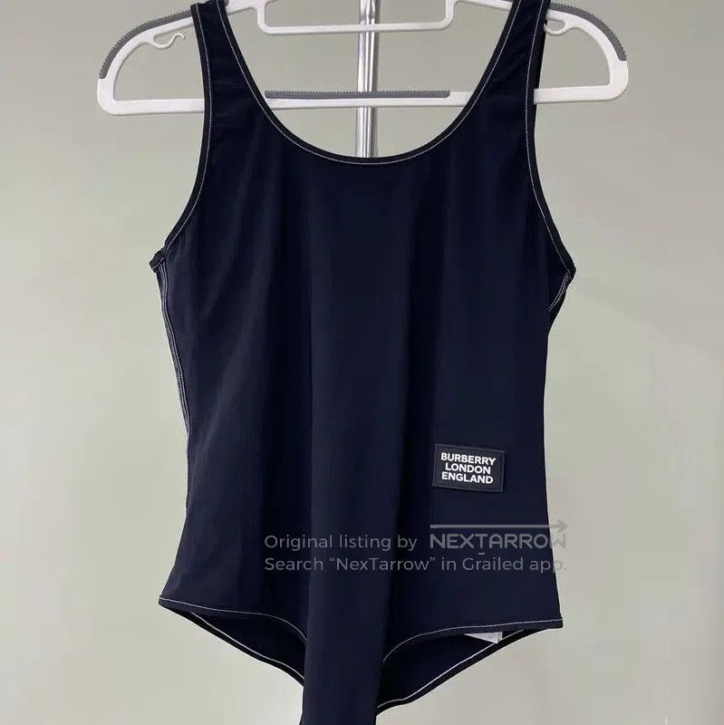 Burberry Burberry Women's Black Nylon Tank Top. Size L / US 10 / IT 46 - 1 Thumbnail