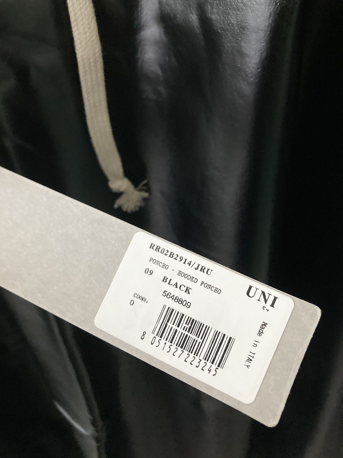 Rick Owens NEVER WORN / Rick Owens Hooded Poncho Size US M / EU 48-50 / 2 - 4 Thumbnail