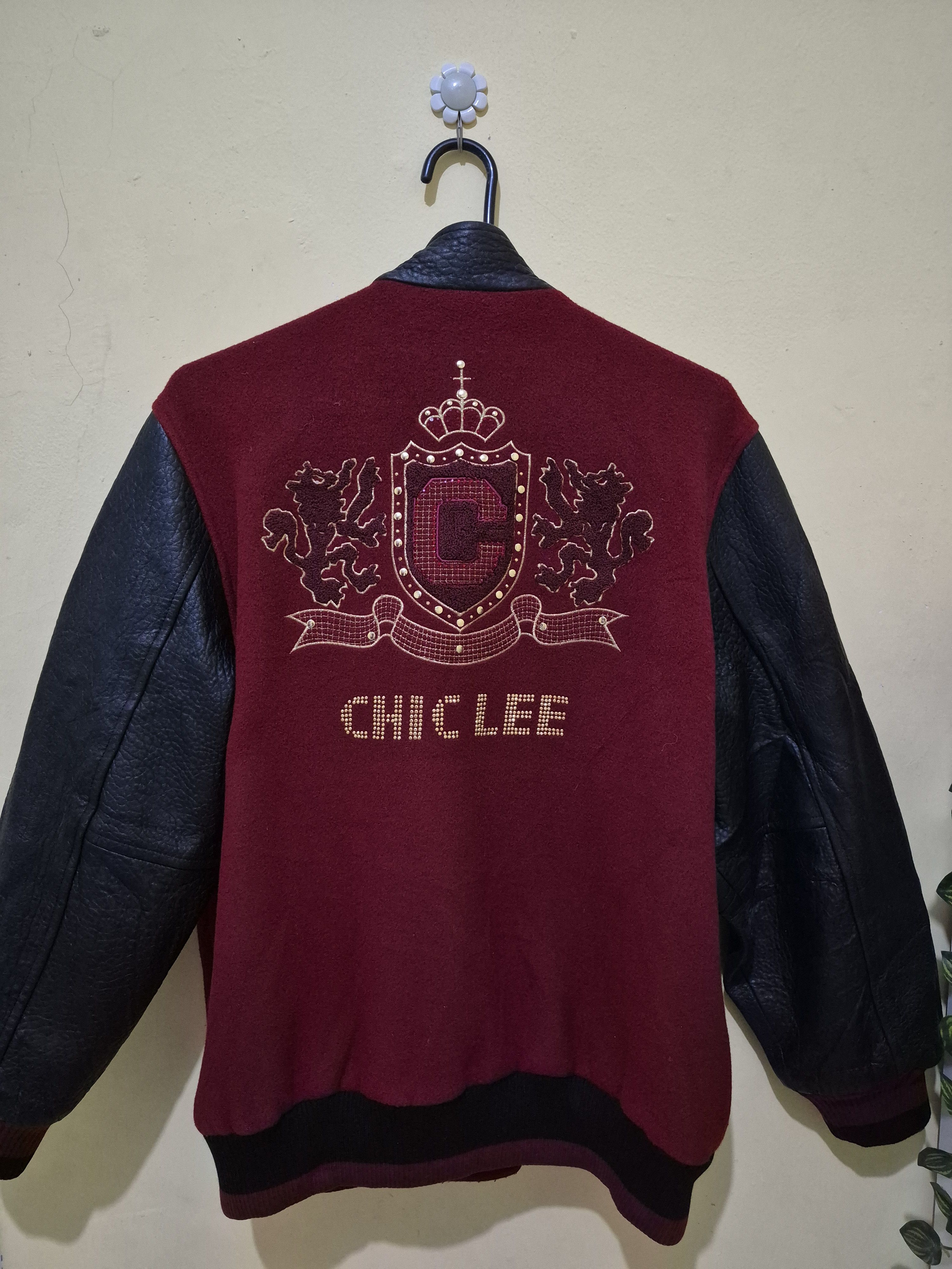 Japanese Brand Chic Lee Varsity Jacket Size US L / EU 52-54 / 3 - 11 Thumbnail