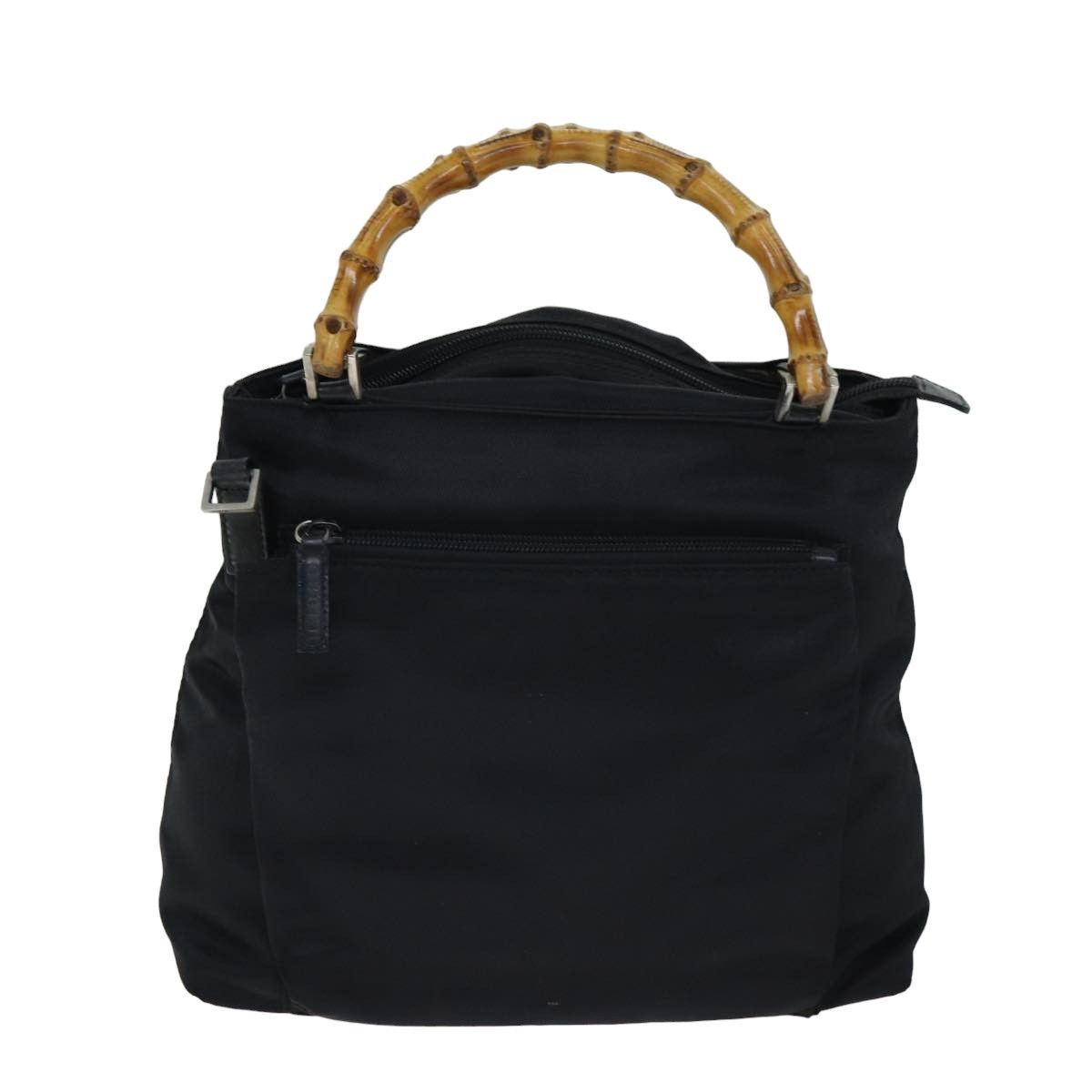 Gucci Bamboo Brown Synthetic Handbag (Pre-Owned) Size ONE SIZE - 1 Thumbnail