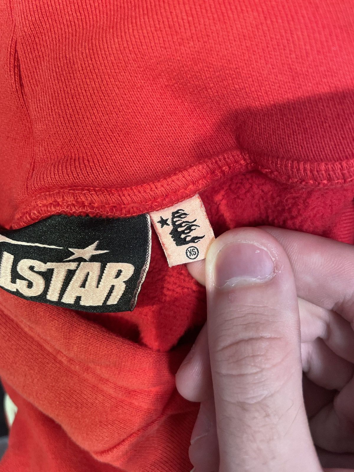 HELLSTAR Hellstar Sports Hoodie Red XS Size US XS / EU 42 / 0 - 5 Thumbnail