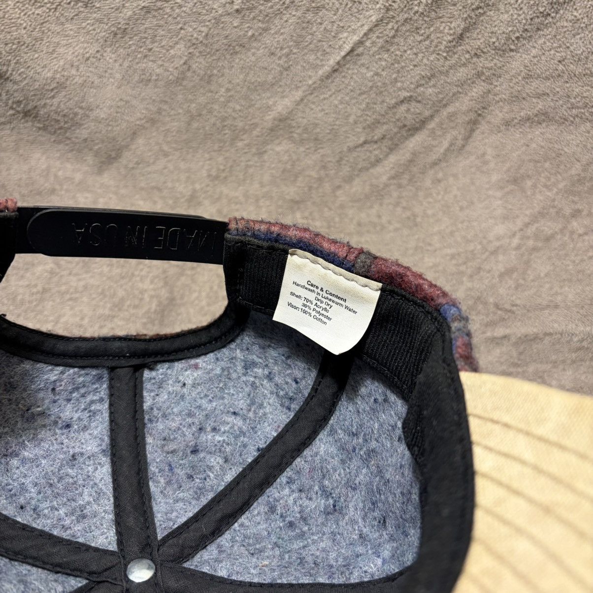 Carhartt Vintage Carhartt Aztec Wool Snapback Hat Southwestern USA Size ONE SIZE - 9 Thumbnail