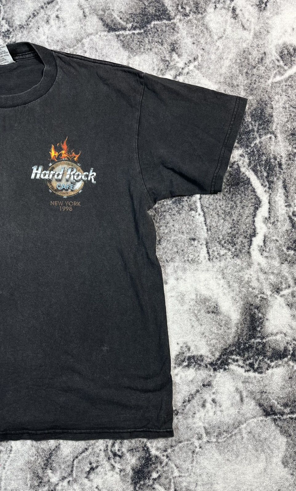 Hard Rock Cafe Hard Rock Cafe New York 1998 T Shirt Black Fade M Size US M / EU 48-50 / 2 - 4 Thumbnail