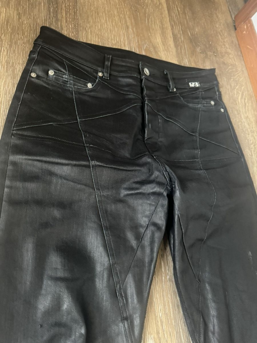 Rick Owens Waxed Pentagram Performa Cut Size US 33 - 2 Thumbnail