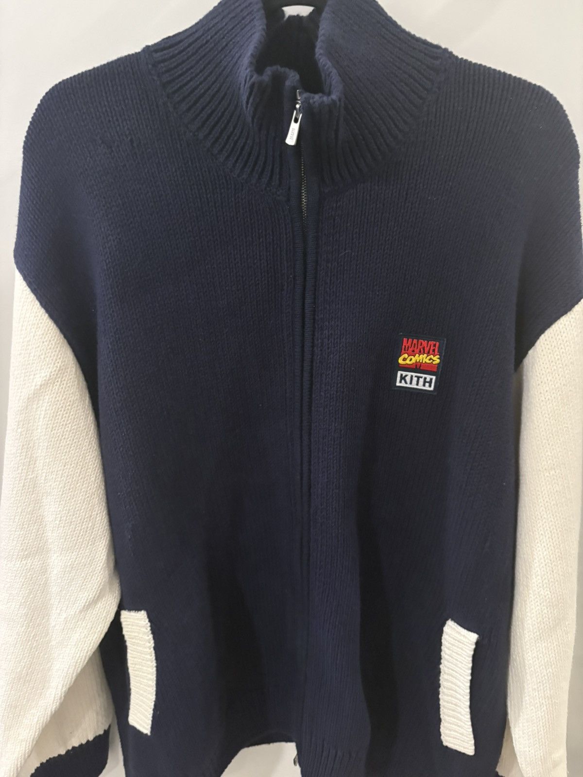 Kith × Marvel Comics Kith x Marvel Comics Full Zip Sweater - Nocturnal Size US XXL / EU 58 / 5 - 10 Thumbnail