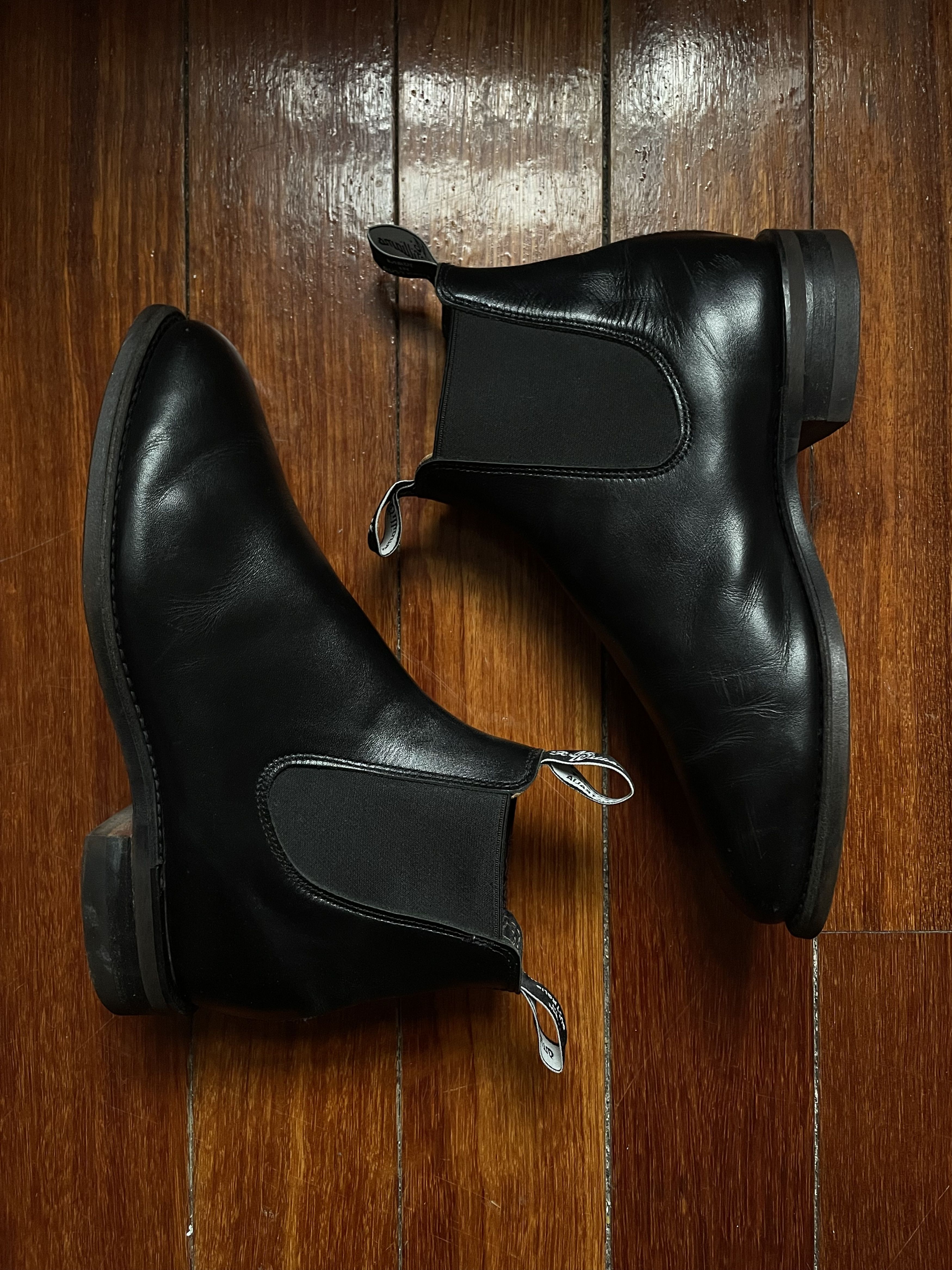 image of R M Williams R.m. Williams Comfort Turnout Boot Black Rmw 8G Regular Us 9, Men's