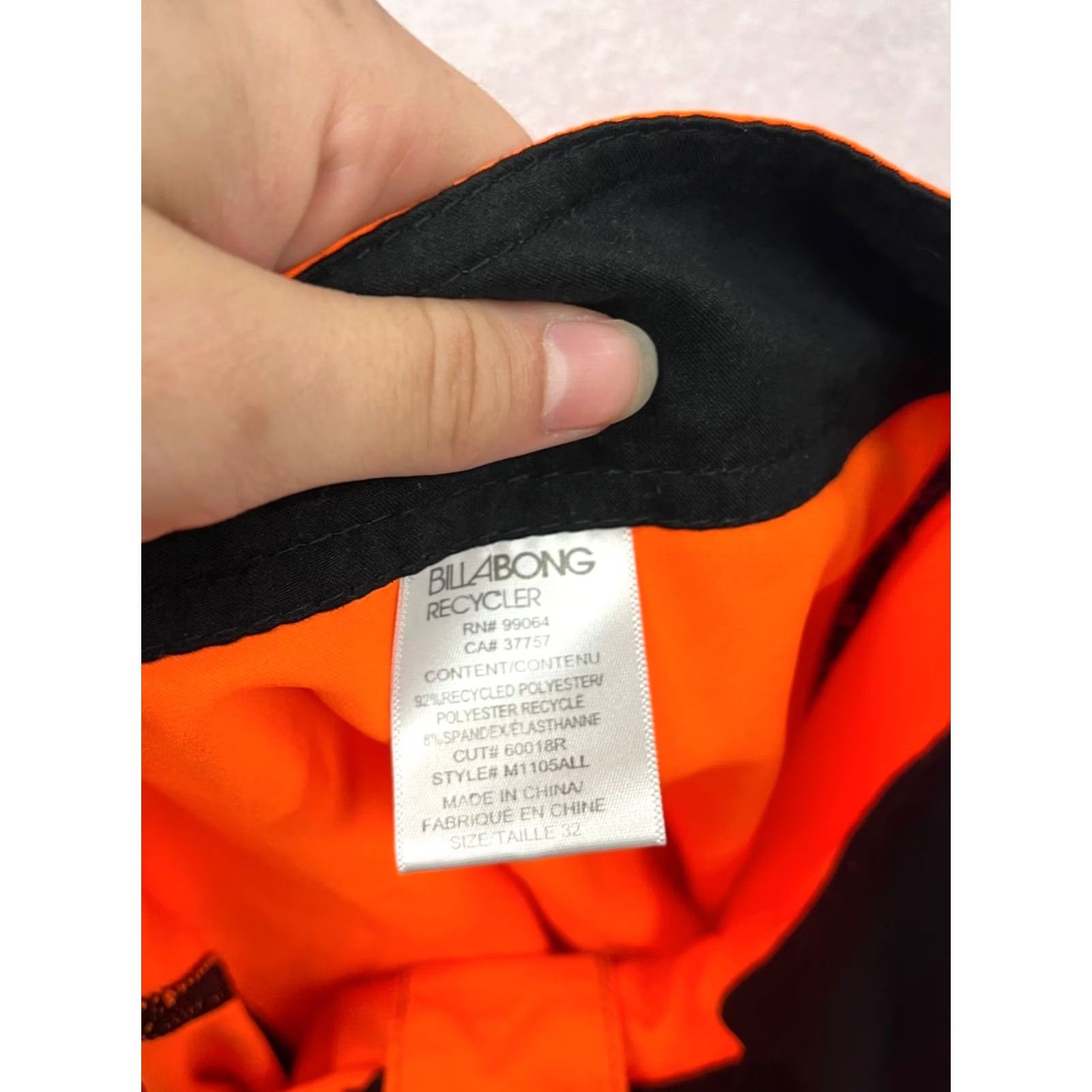 Billabong Billabong PX3 Platinum Recycler 32 Orange Swim Board Shorts Mens Size US 32 / EU 48 - 4 Thumbnail