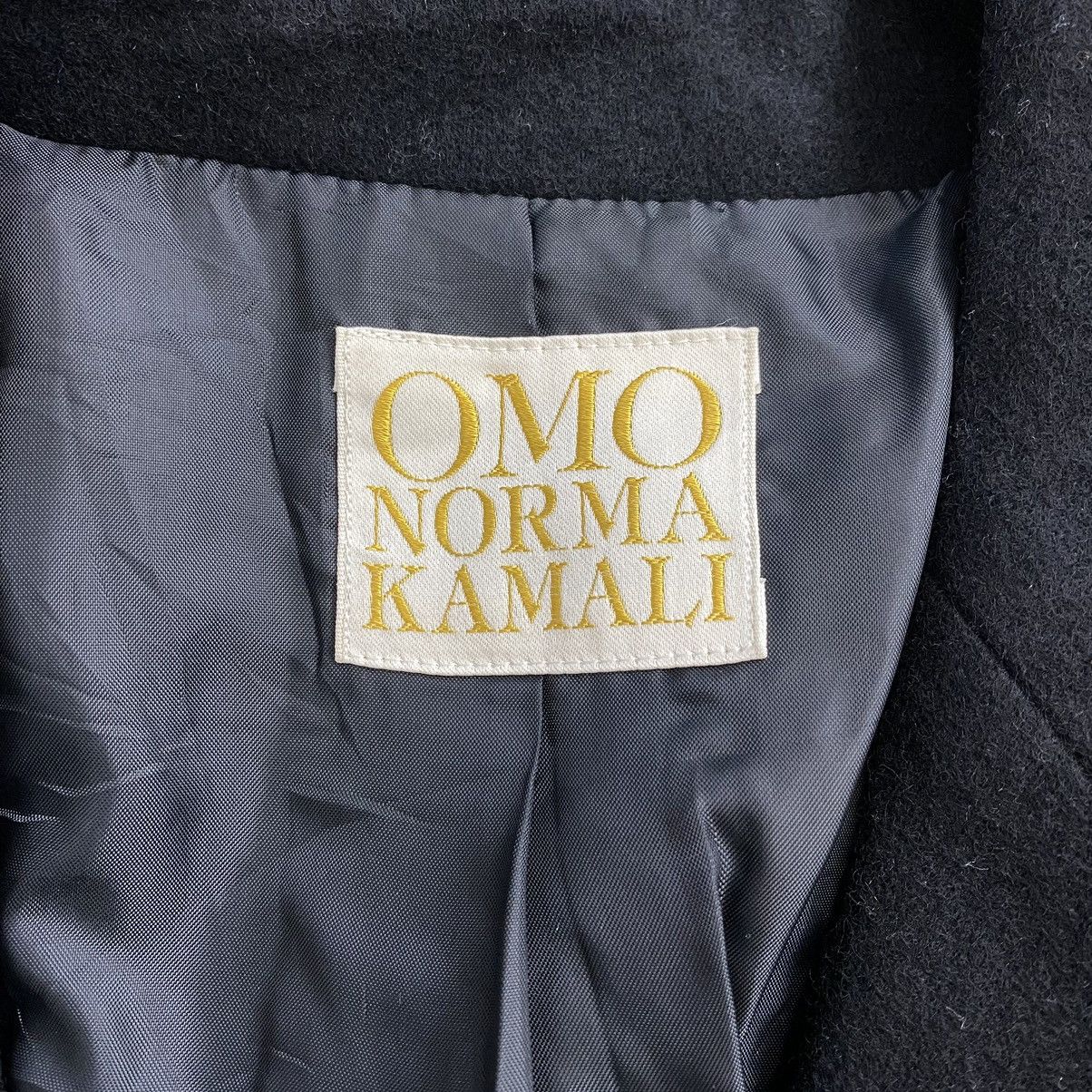 Norma Kamali OMO NORMA KAMALI American Designer Plain Black Blazer Coat Size S / US 4 / IT 40 - 3 Thumbnail