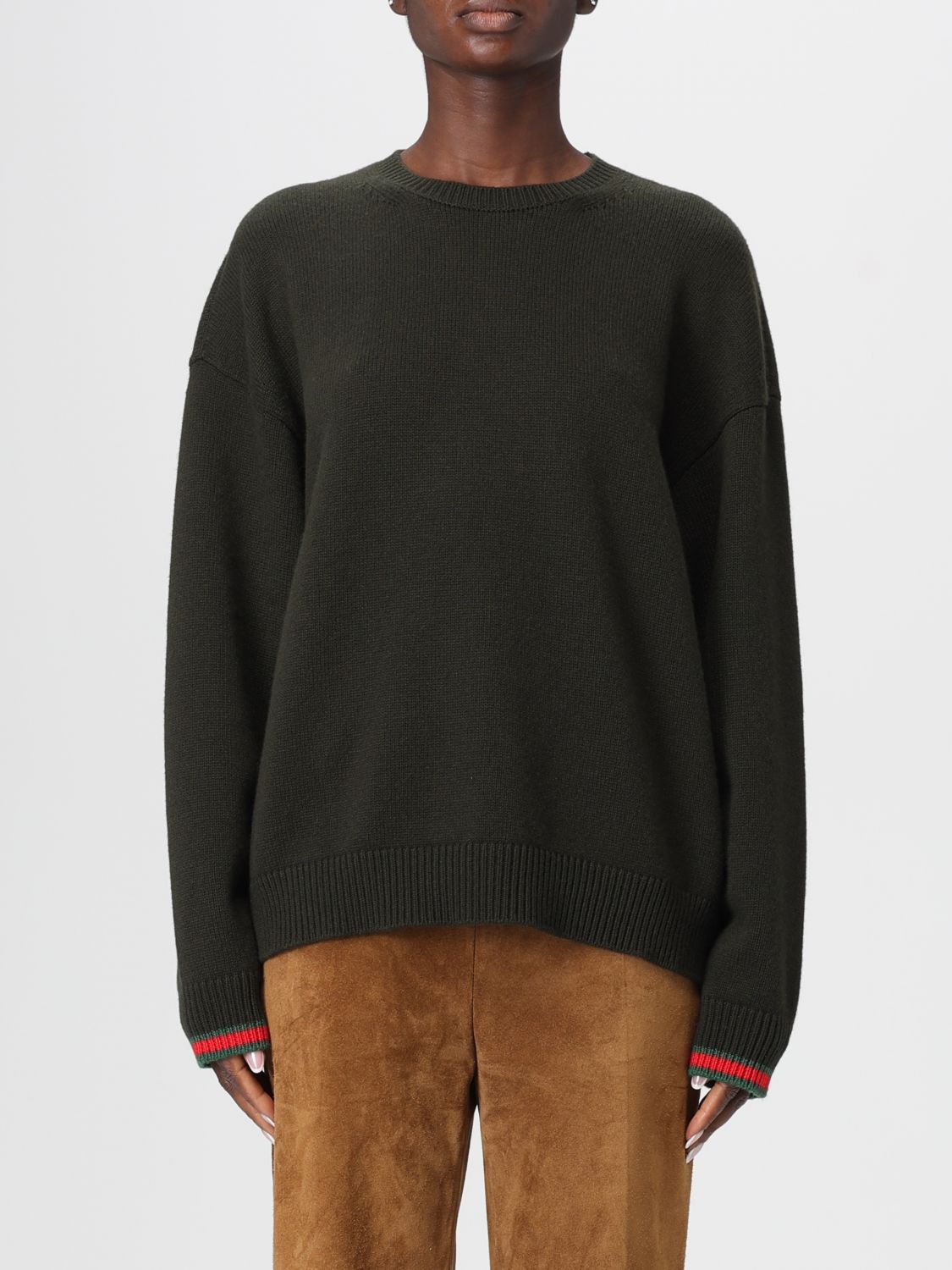 Gucci Gucci Sweater Woman Green Size M / US 6-8 / IT 42-44 - 1 Thumbnail