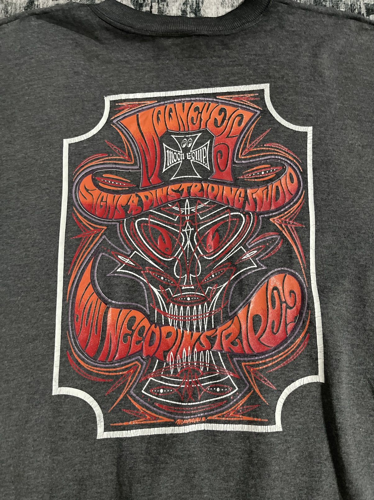 Vintage Vintage Mooneyes Equipment Sweatshirt Size US XL / EU 56 / 4 - 13 Thumbnail
