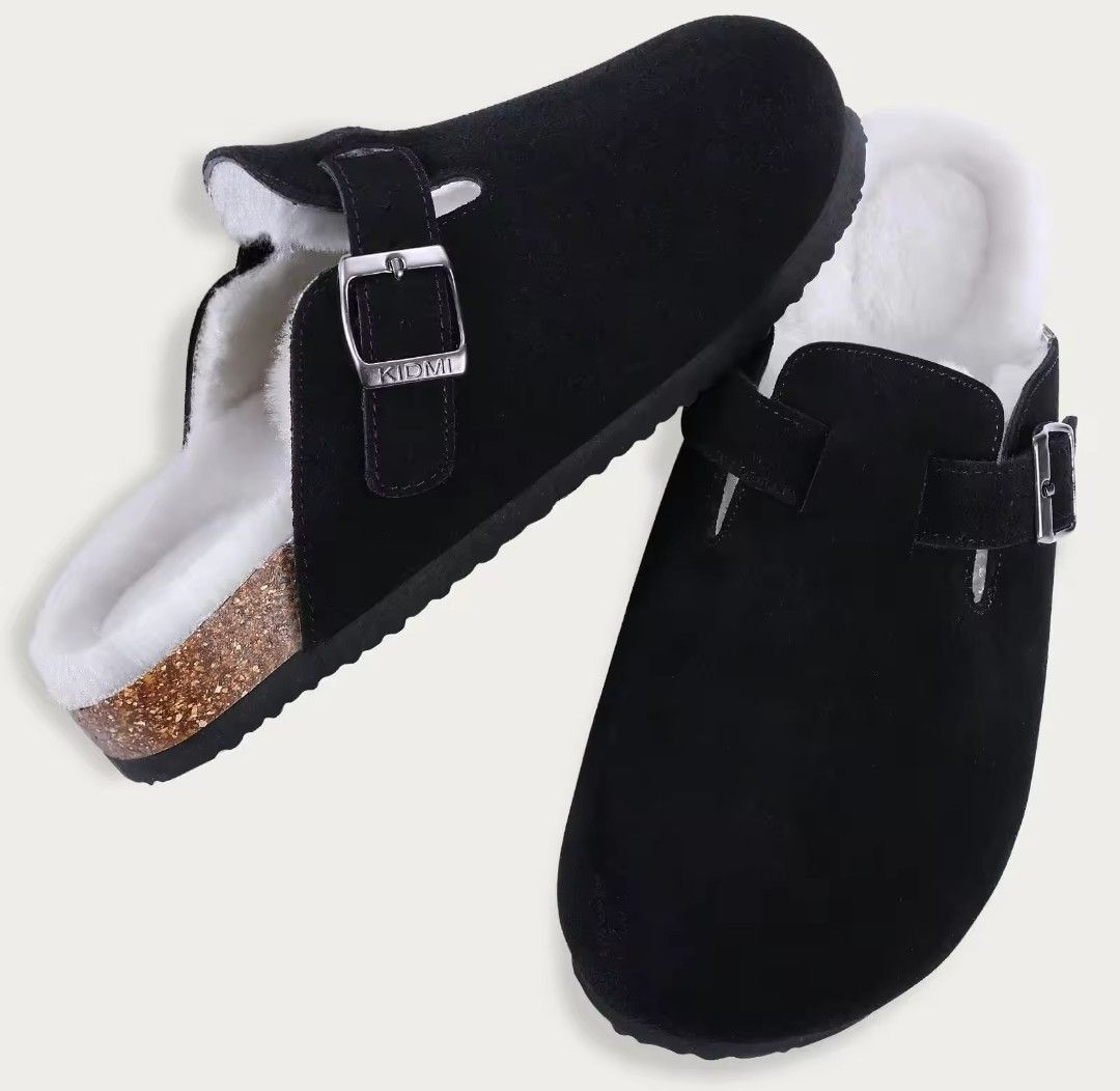 Japanese Brand Fur Cork Mules Potato Shoes Size US 9.5 / EU 42-43 - 1 Thumbnail