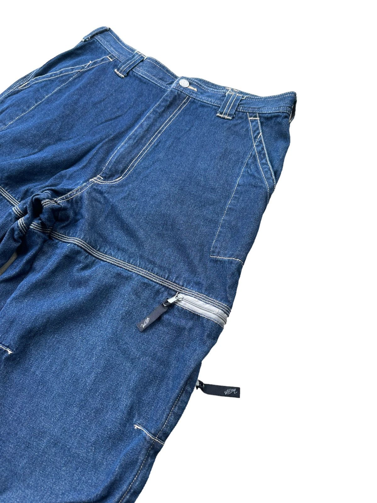 Japanese Brand jeans short pants Size US 33 - 3 Thumbnail