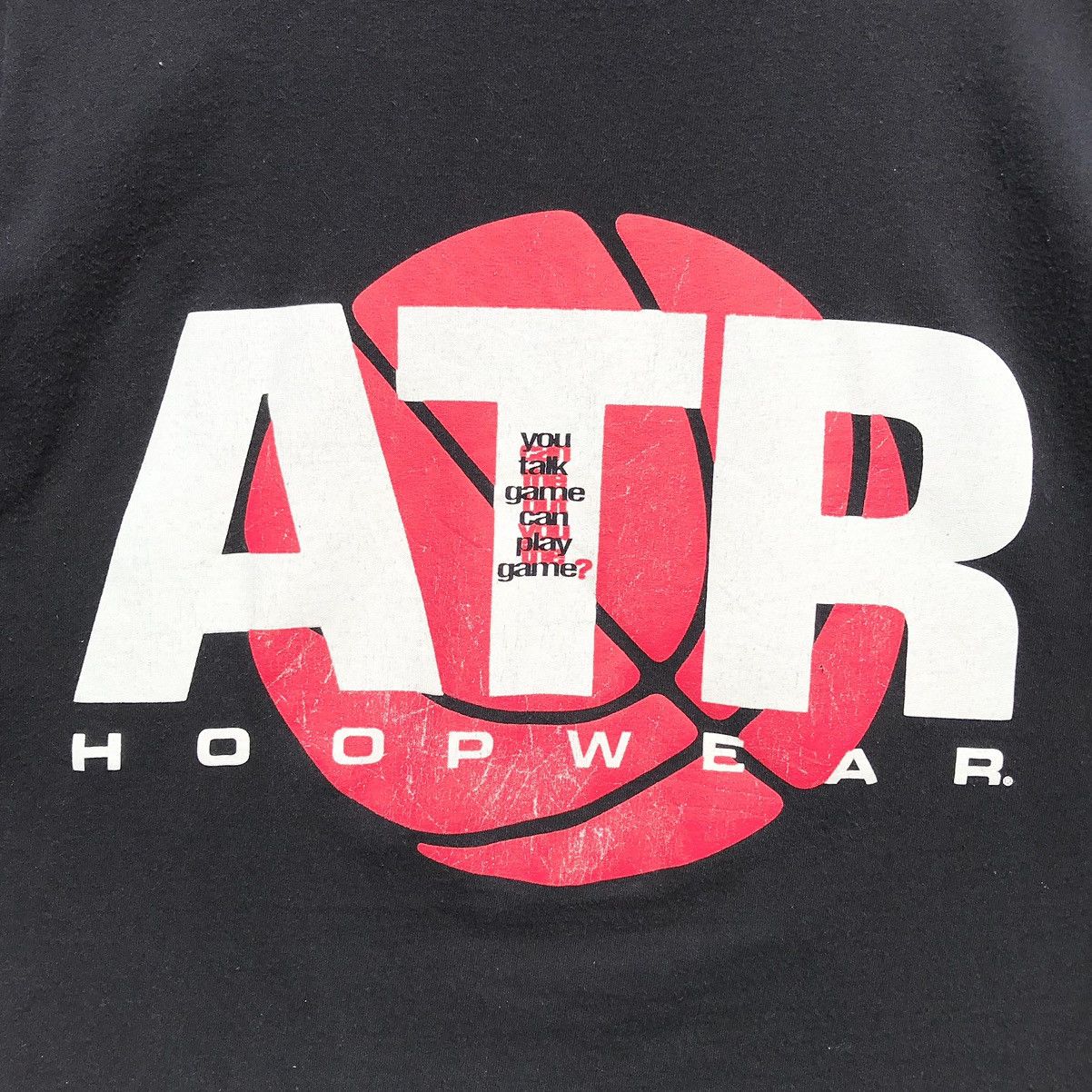 Above the Rim × NBA × Vintage Vintage 90s Above The Rim Hoopwear Tee SunFaded Size US L / EU 52-54 / 3 - 11 Thumbnail