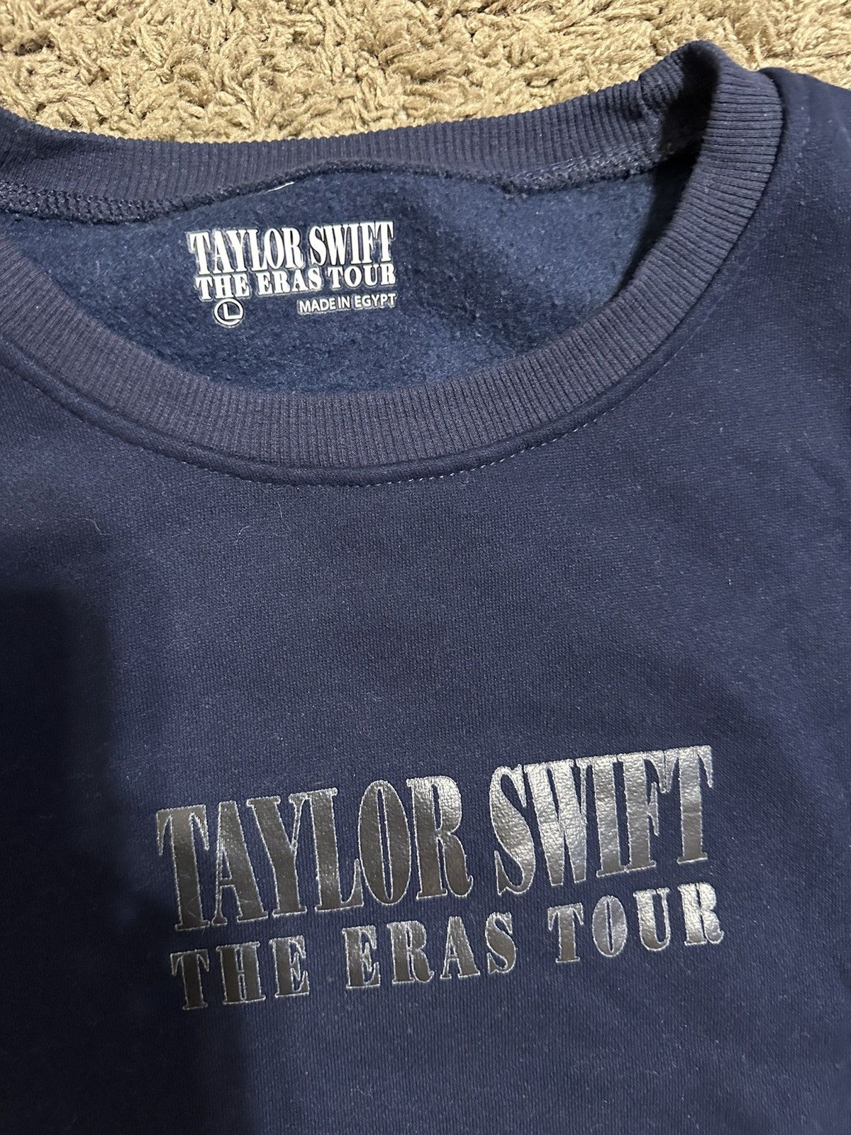 Nike × Vintage Vintage Unisex Taylor Swift The Eras sweater 2023 size large Size L / US 10 / IT 46 - 2 Thumbnail