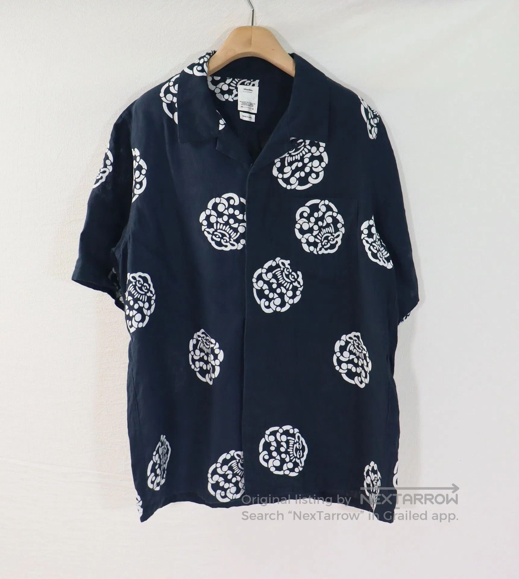 Visvim Visvim Short Sleeve Free Edge Shirt. Size US L / EU 52-54 / 3 - 4 Thumbnail