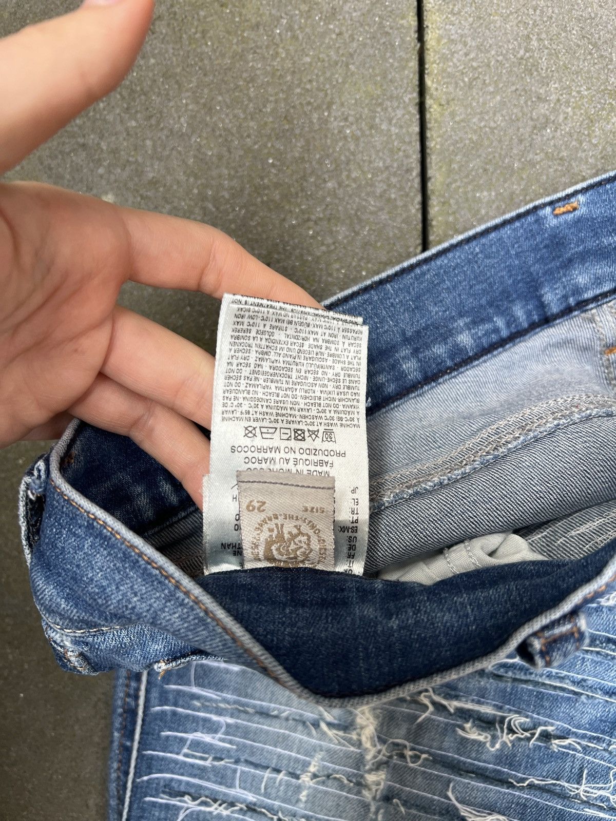 Diesel Diesel denim handmade Size 29" - 6 Thumbnail