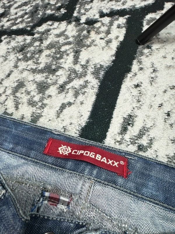 Other Vintage Cipo Baxx blue 32 denim jeans Size US 32 / EU 48 - 7 Thumbnail