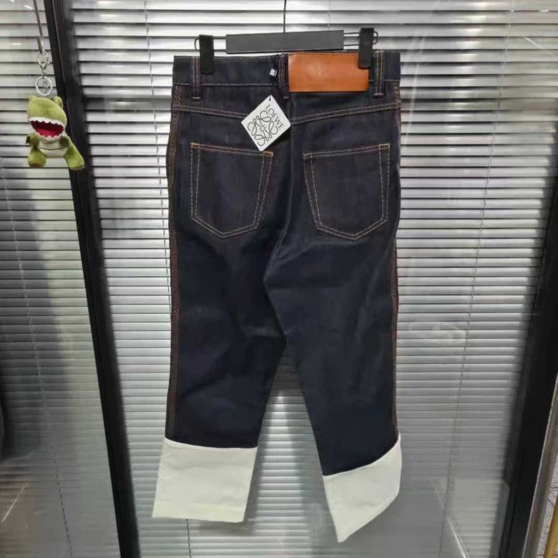 Loewe LOEWE Logo spliced jeans on the back Size 42" / US 20 - 3 Thumbnail