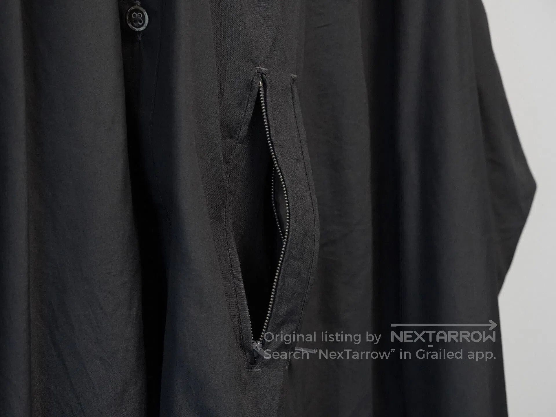 Yohji Yamamoto Yohji Yamamoto 1980ss Zip Shirt. Size US M / EU 48-50 / 2 - 7 Thumbnail