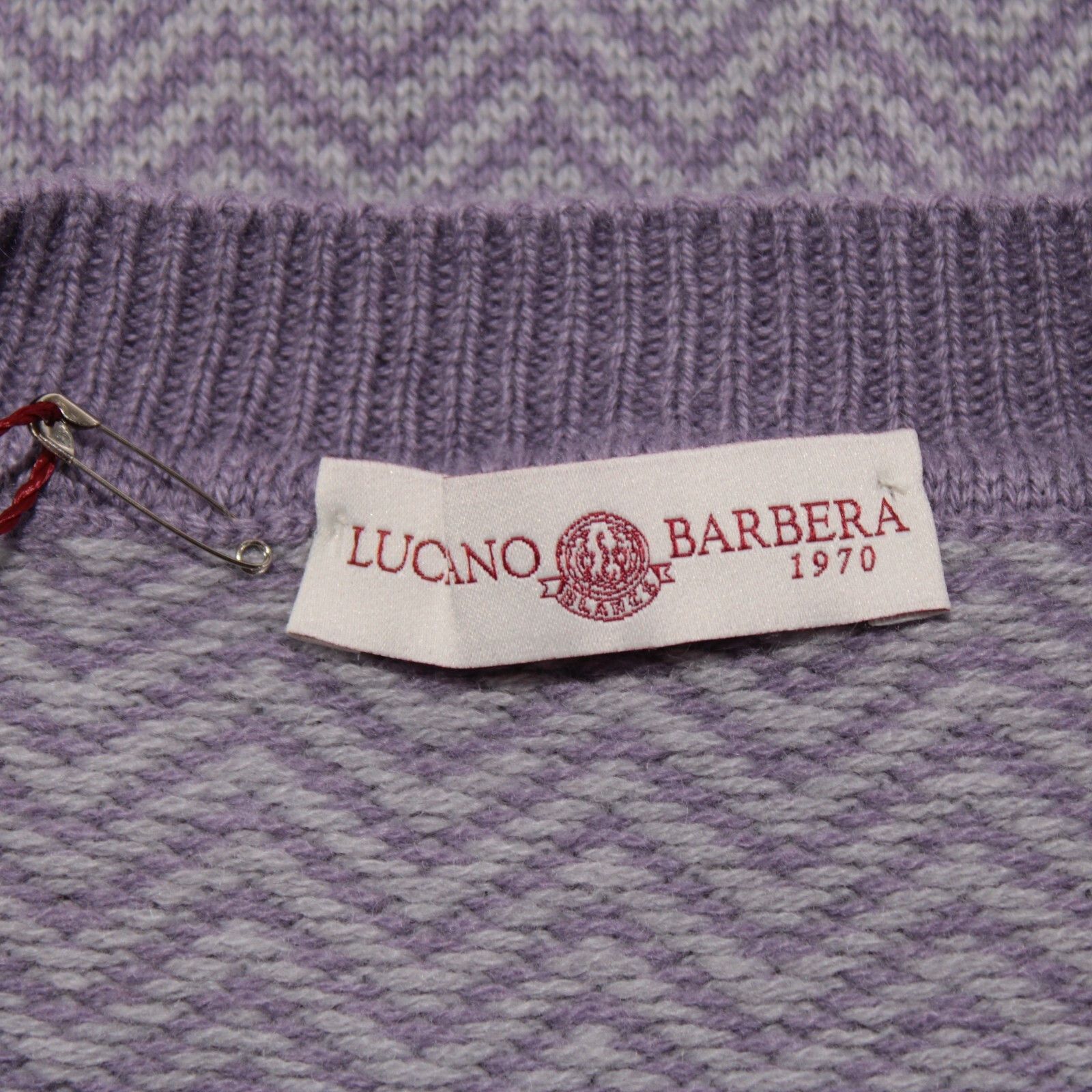 Luciano Barbera Luciano Barbera Sweater Size US XL in Purple Size US XL / EU 56 / 4 - 7 Thumbnail