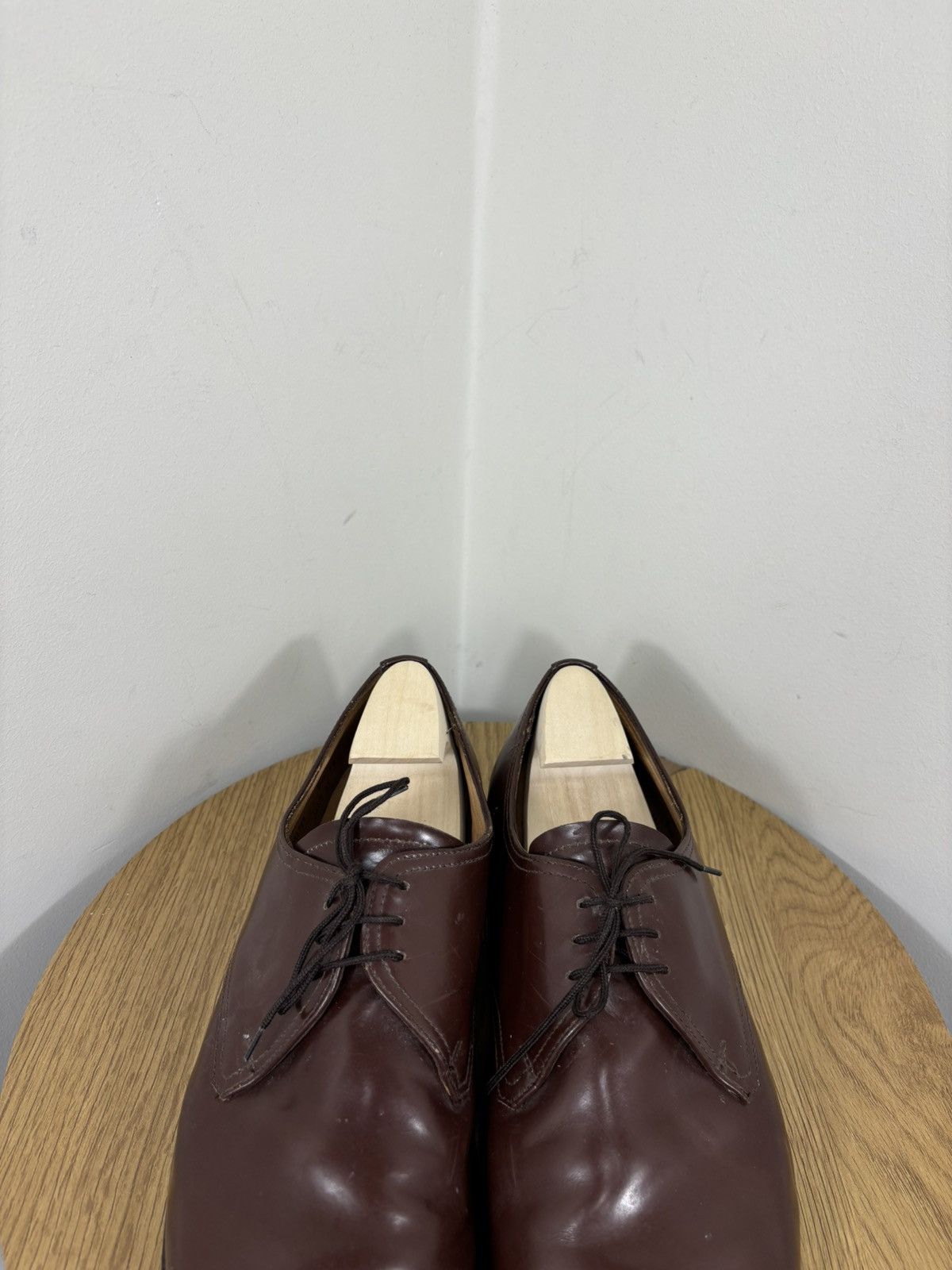 Shipton & Heneage Shipton & Heneage Men’s Dark Burgundy Leather Dress Shoes Size US 12 / EU 45 - 7 Thumbnail