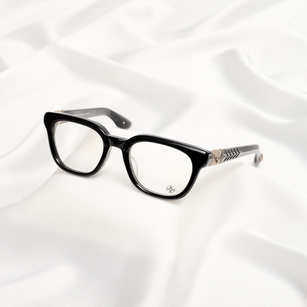 Chrome Hearts CHROME HEARTS WELL HELL YEAH BLACK GLASSES Size ONE SIZE - 1 Thumbnail