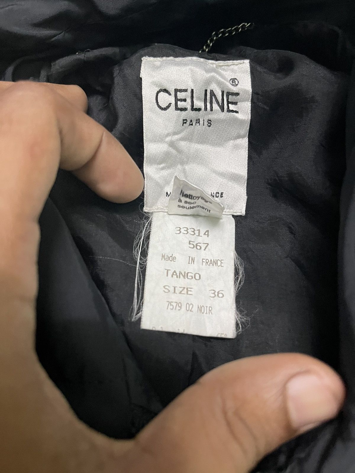 Celine 90s CELINE PARIS ZIPPER JACKET MADE IN FRANCE Size US L / EU 52-54 / 3 - 11 Thumbnail
