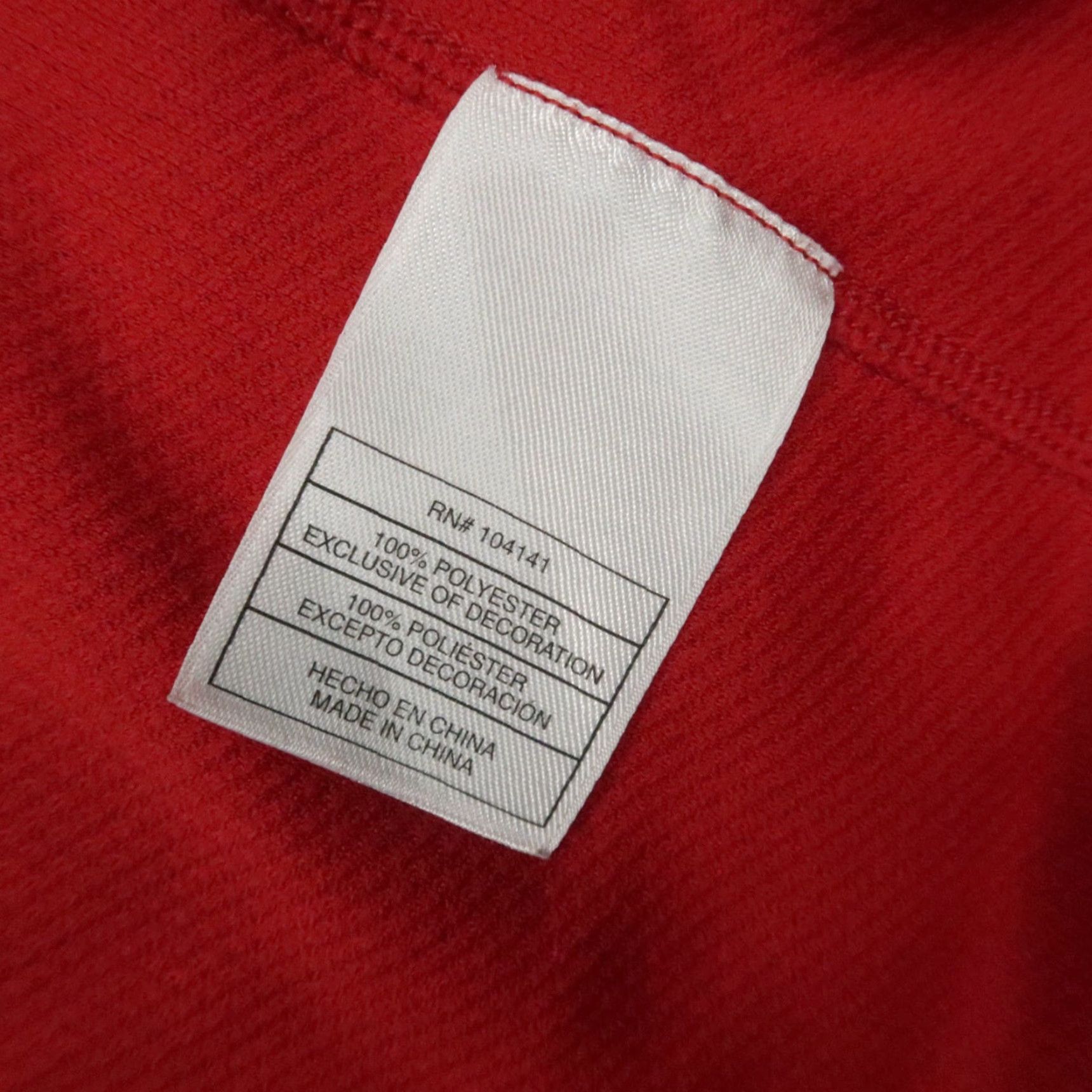 Nike Nike Pullover Mens Large Red ACG Dri-Fit Fleece 1/4 Zip Long Sleeve Shirt Size US L / EU 52-54 / 3 - 4 Thumbnail