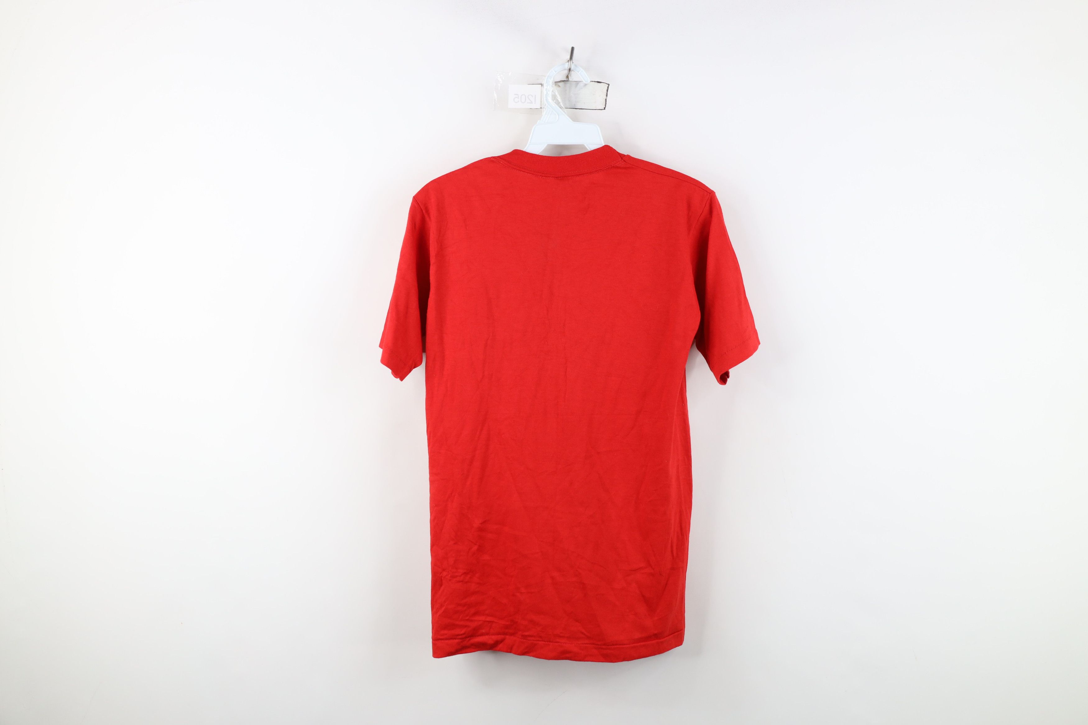Vintage Vintage 70s 80s Players YMCA Short Sleeve T-Shirt Red USA Size US S / EU 44-46 / 1 - 10 Thumbnail