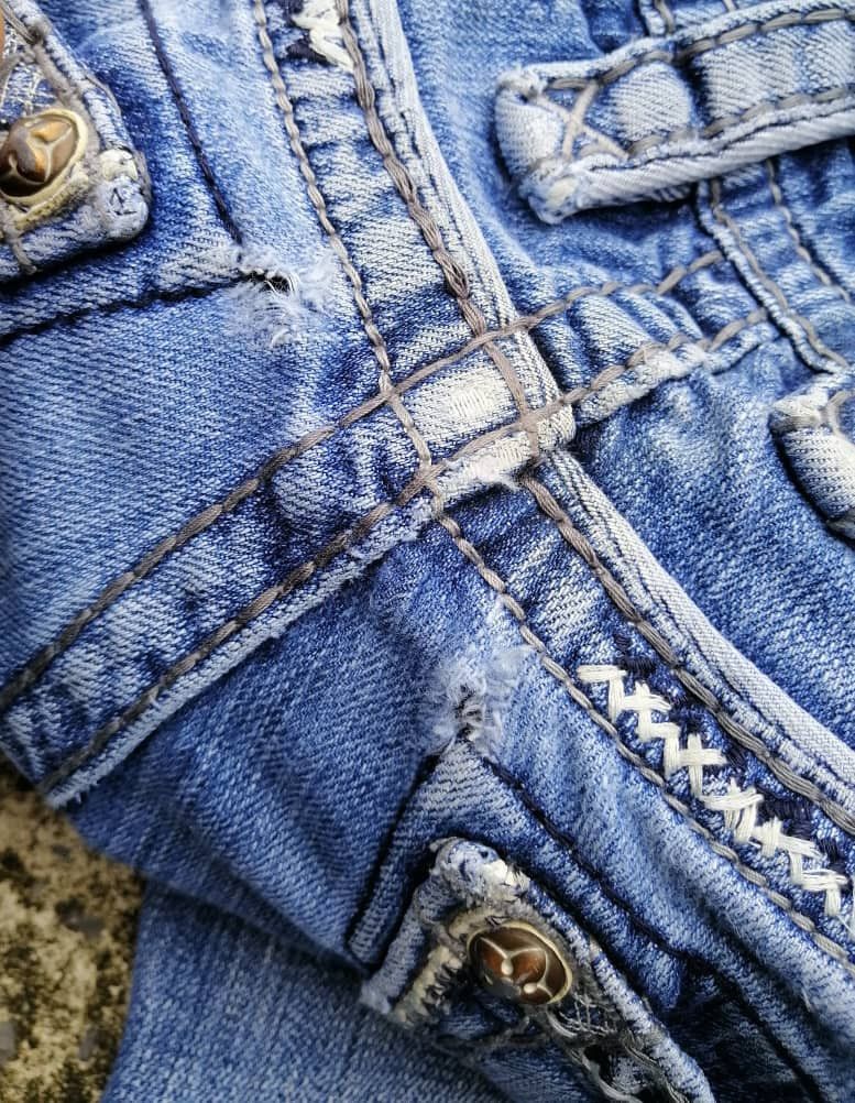 Rock Revival Rock Revival Dysons Slim Bootcut Denim Jeans Size 32" / US 10 / IT 46 - 8 Thumbnail