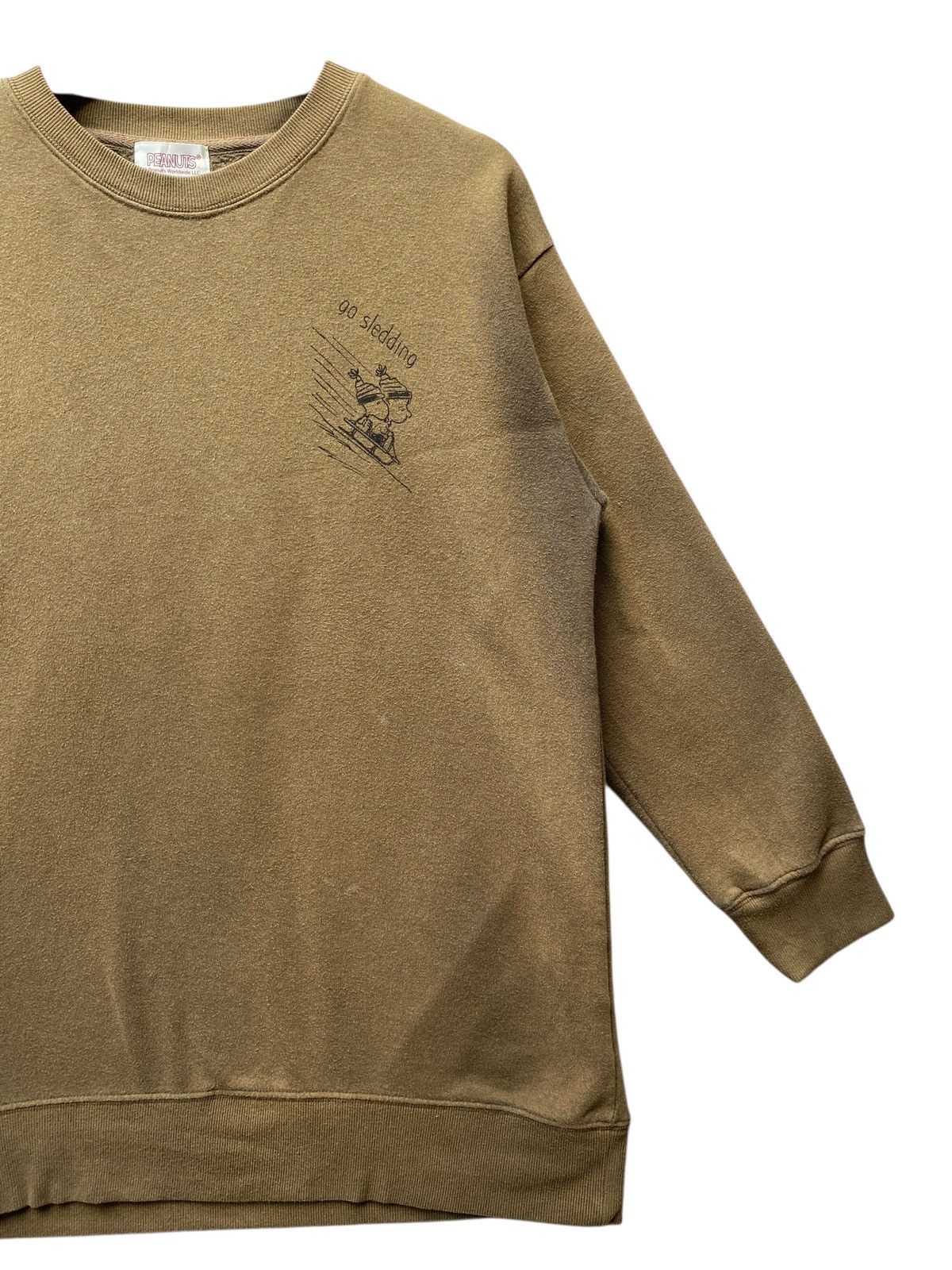 Peanuts Vintage Peanuts Sweatshirt Sun Faded Pullover Jumper Size US L / EU 52-54 / 3 - 4 Thumbnail