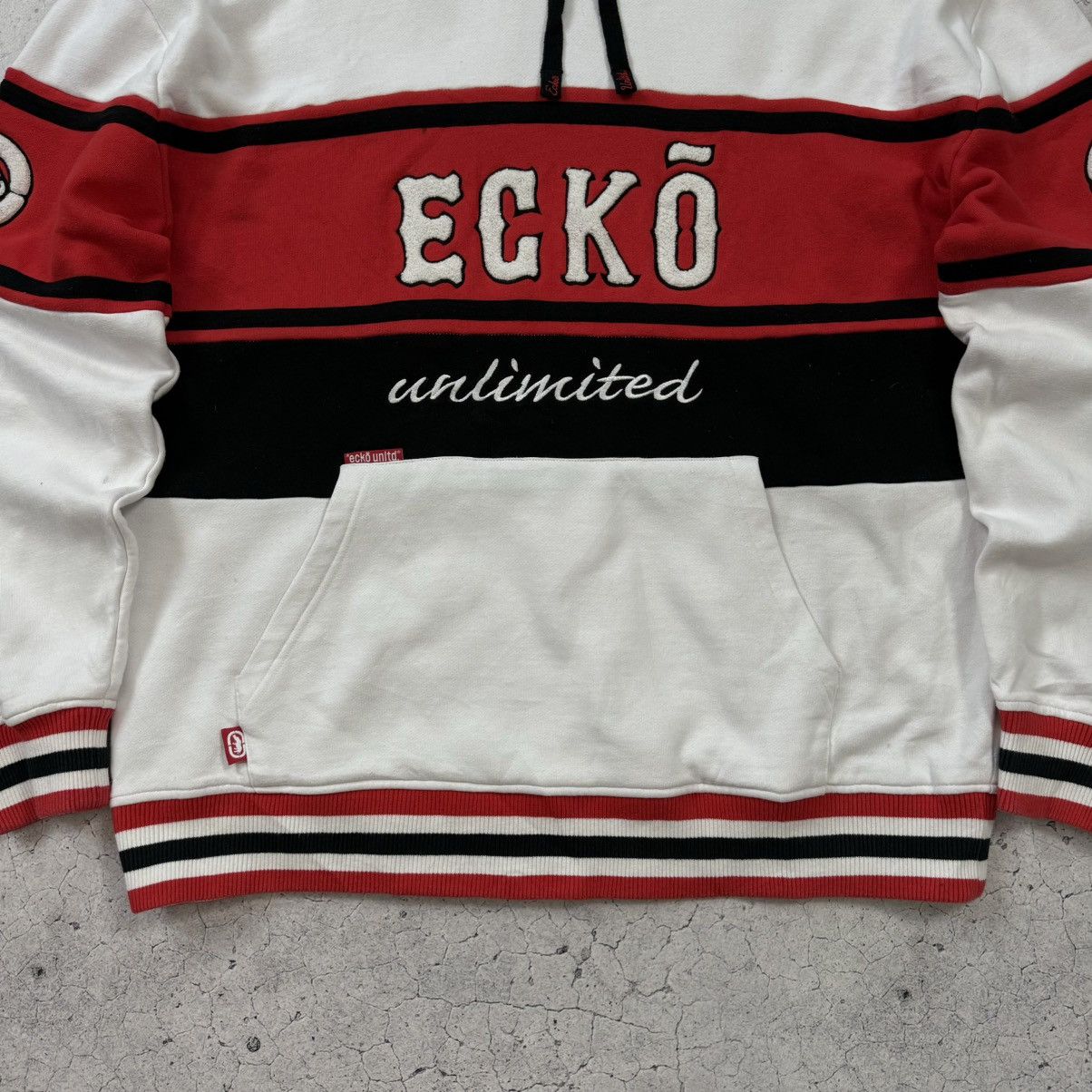 Ecko Unltd. × Marc Ecko Vintage Ecko Unltd Sample Zip Hoodie Embroidered Logo USA Size US L / EU 52-54 / 3 - 4 Thumbnail