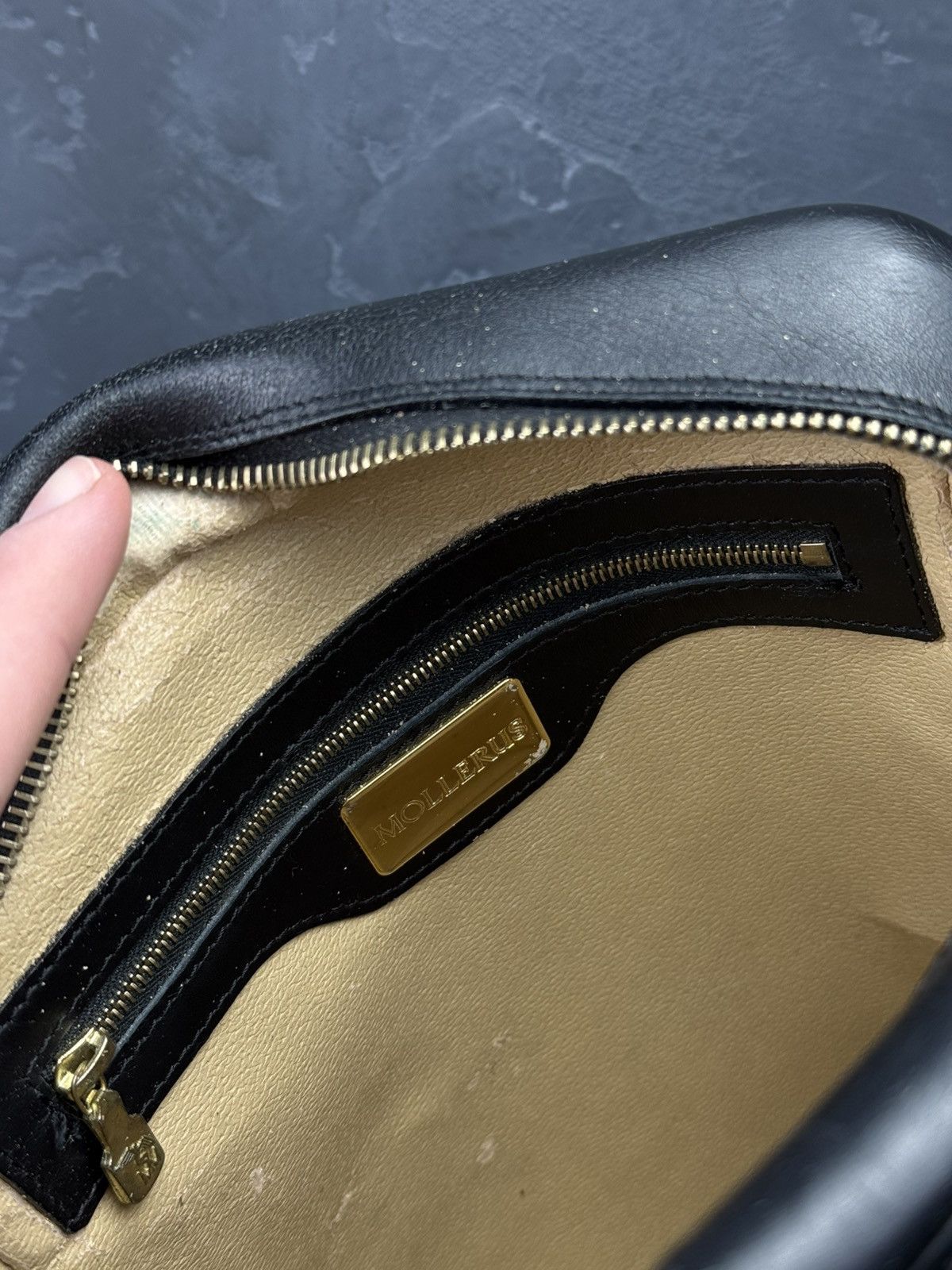 Maison Mollerus Vintage Maison Mollerus Crossbody Monogram Messenger Bag Size ONE SIZE - 8 Thumbnail