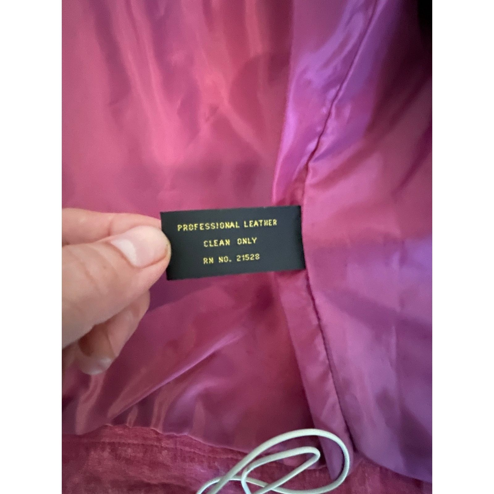 Reed Reed Leather Co. Pink Suede Jacket Women L Vintage Size L / US 10 / IT 46 - 5 Thumbnail