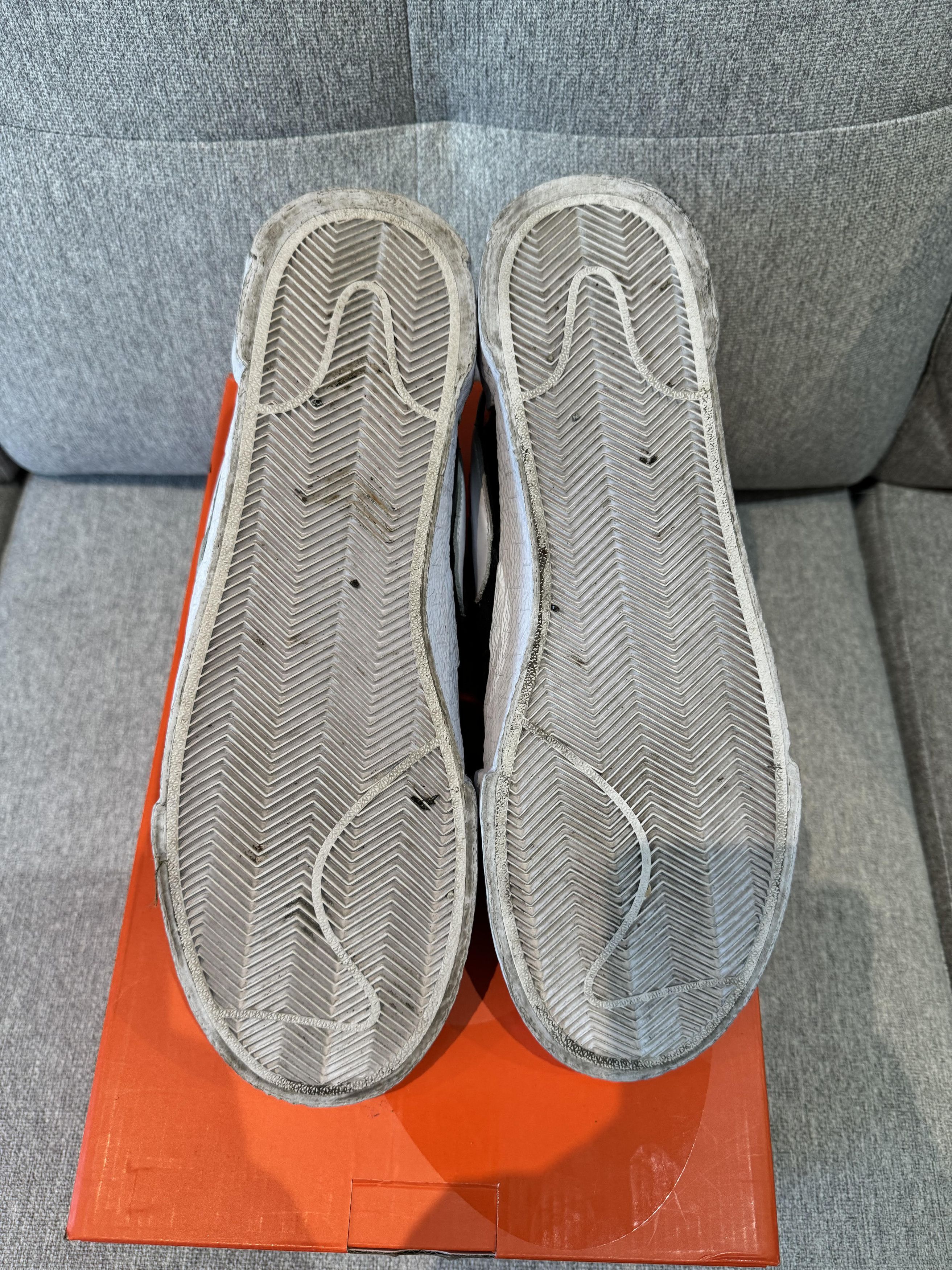 Nike × Sacai Nike Sacai Blazer Low Black Patent Leather Size US 12 / EU 45 - 6 Thumbnail