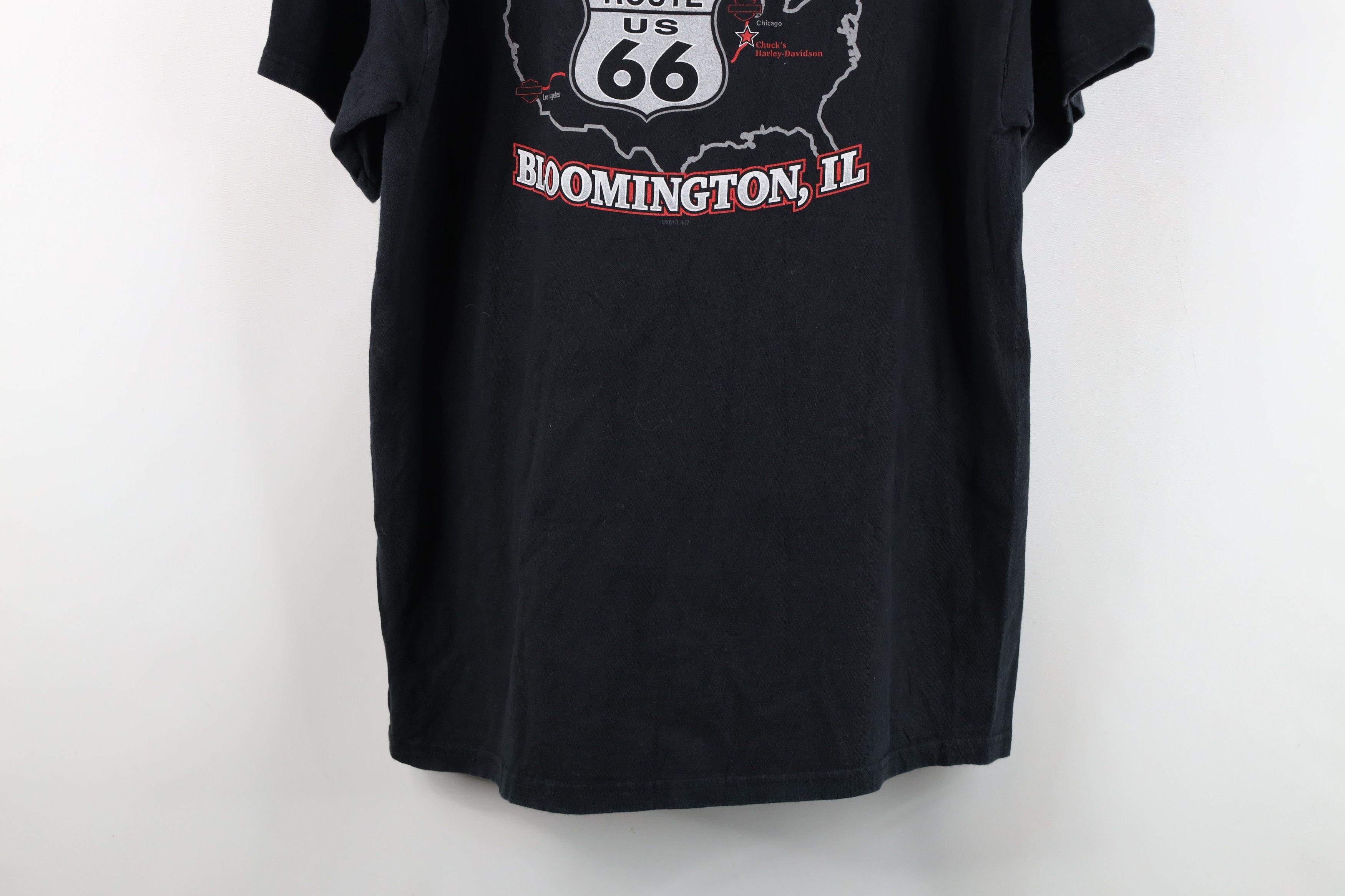 Harley Davidson Vintage Y2K Harley Davidson Spell Christmas Big Logo T-Shirt Size US L / EU 52-54 / 3 - 16 Thumbnail