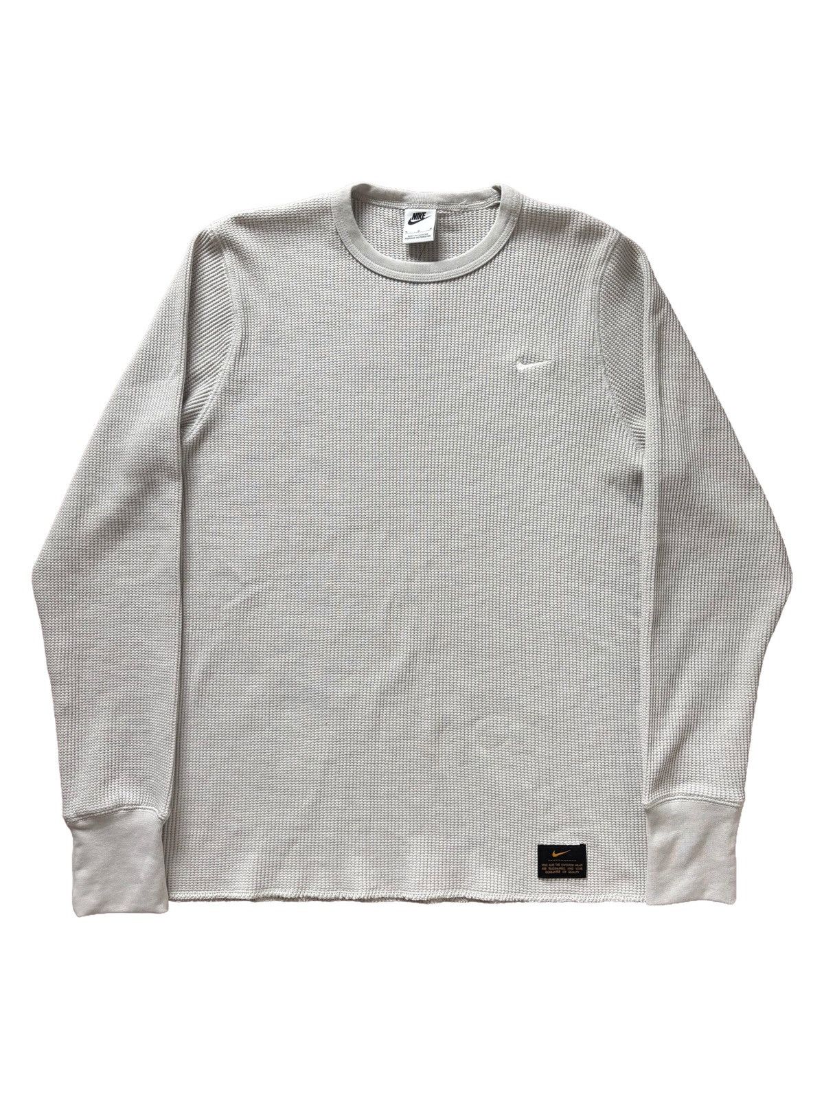 Nike Nike Heavyweight Waffle Light Gray Longsleeve US M Size US M / EU 48-50 / 2 - 1 Thumbnail
